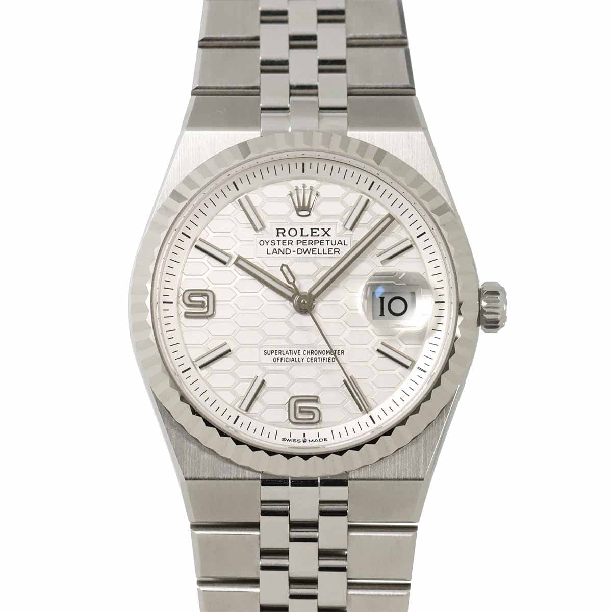 LUXURY PROMISE ROLEX Land Dwellew 36 127234 Serial Random Automatic 750WG Mens Watch 90301762
