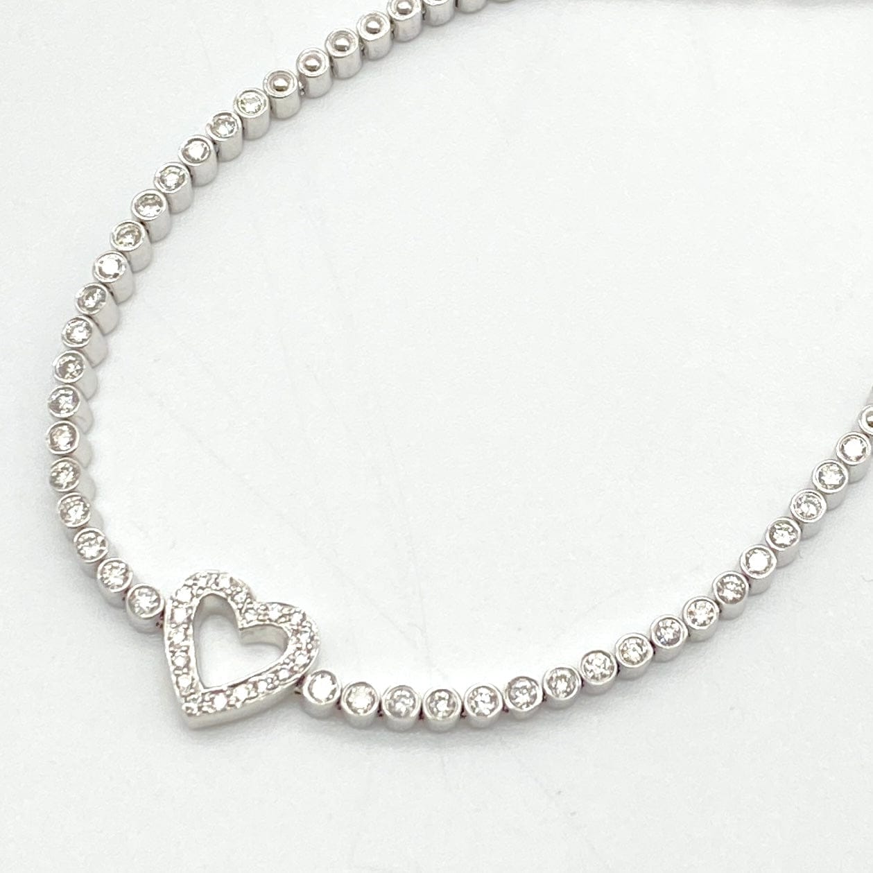 LUXURY PROMISE K18 Diamond Bracelet D0.75 9.7 51252