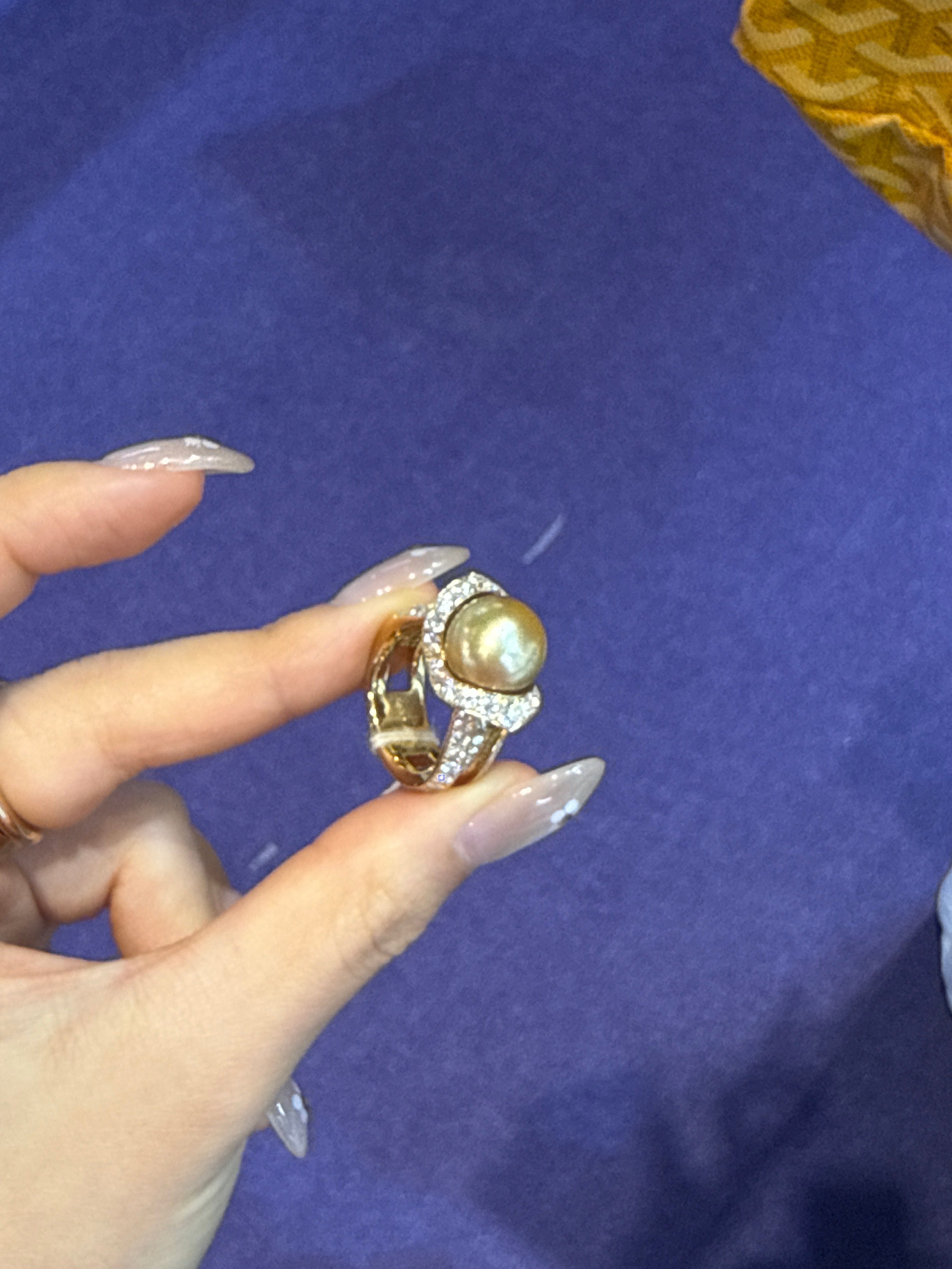Luxury Promise K18 SOUTH SEA PEARL J1223J9PD2