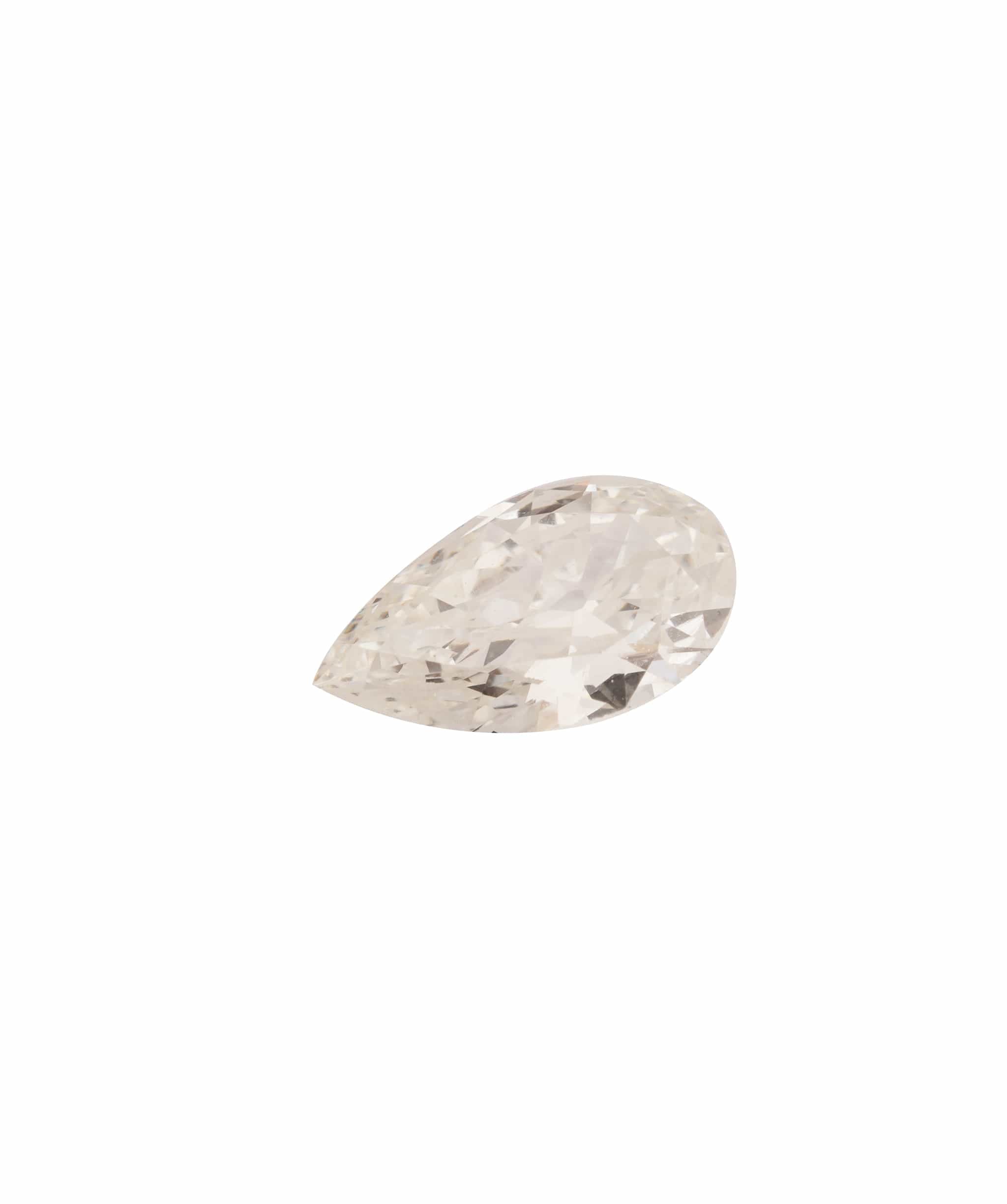 Luxury Promise 0.41,ct SI White OLD CUT PEAR Shape DXBN0855