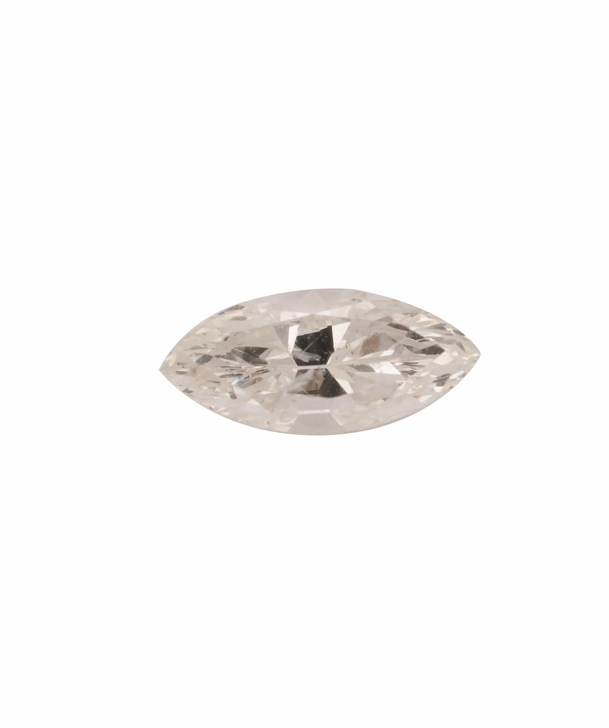 Luxury Promise 0.44,ct SI White OLD CUT MARQUISE Shape DXBN0867