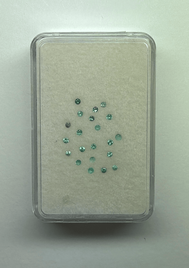 Luxury Promise 0.4ct BRAZIL PARAIBA ROUND DXBCS5633