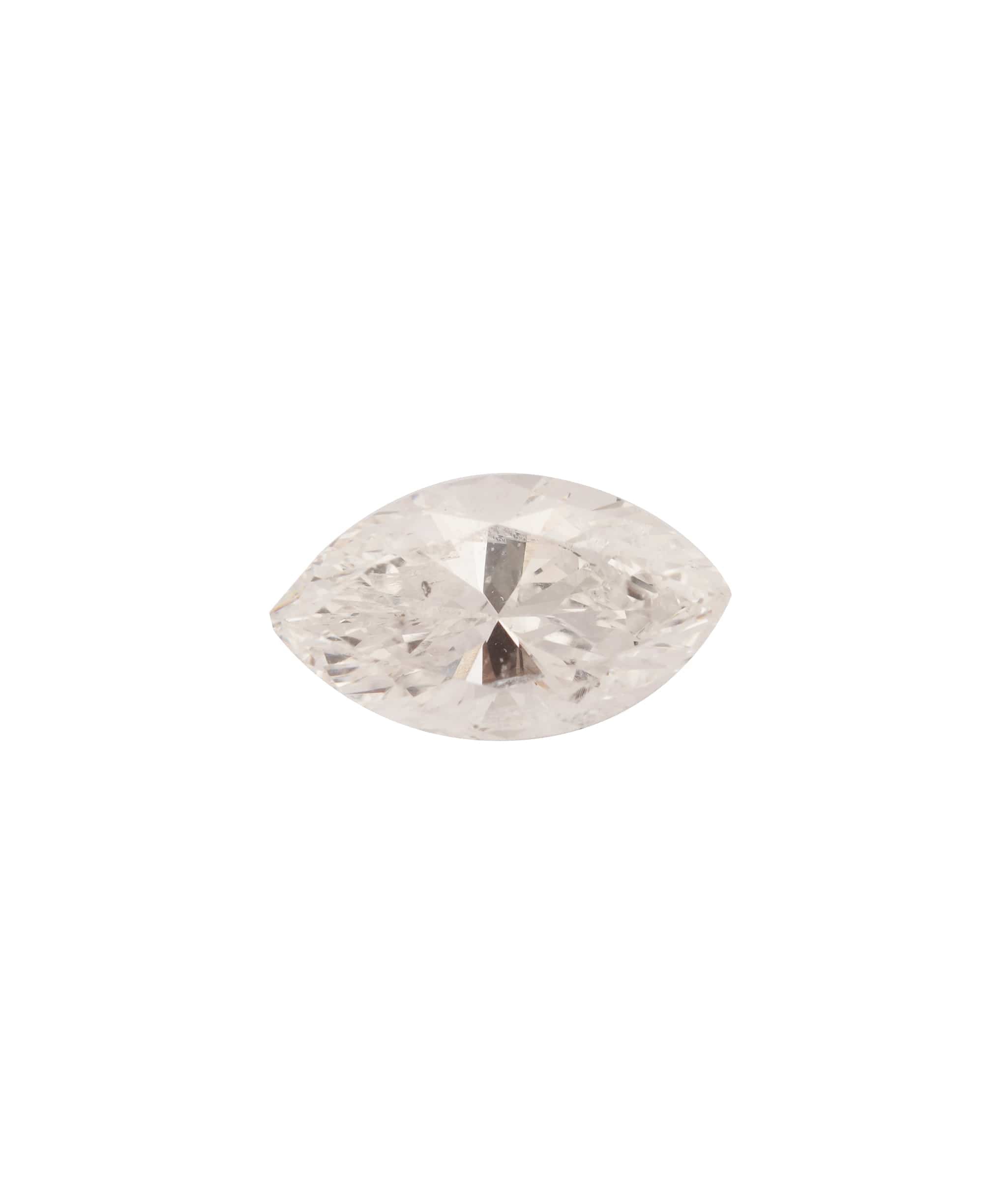 Luxury Promise 0.5,ct SI White OLD CUT MARQUISE Shape DXBN0865