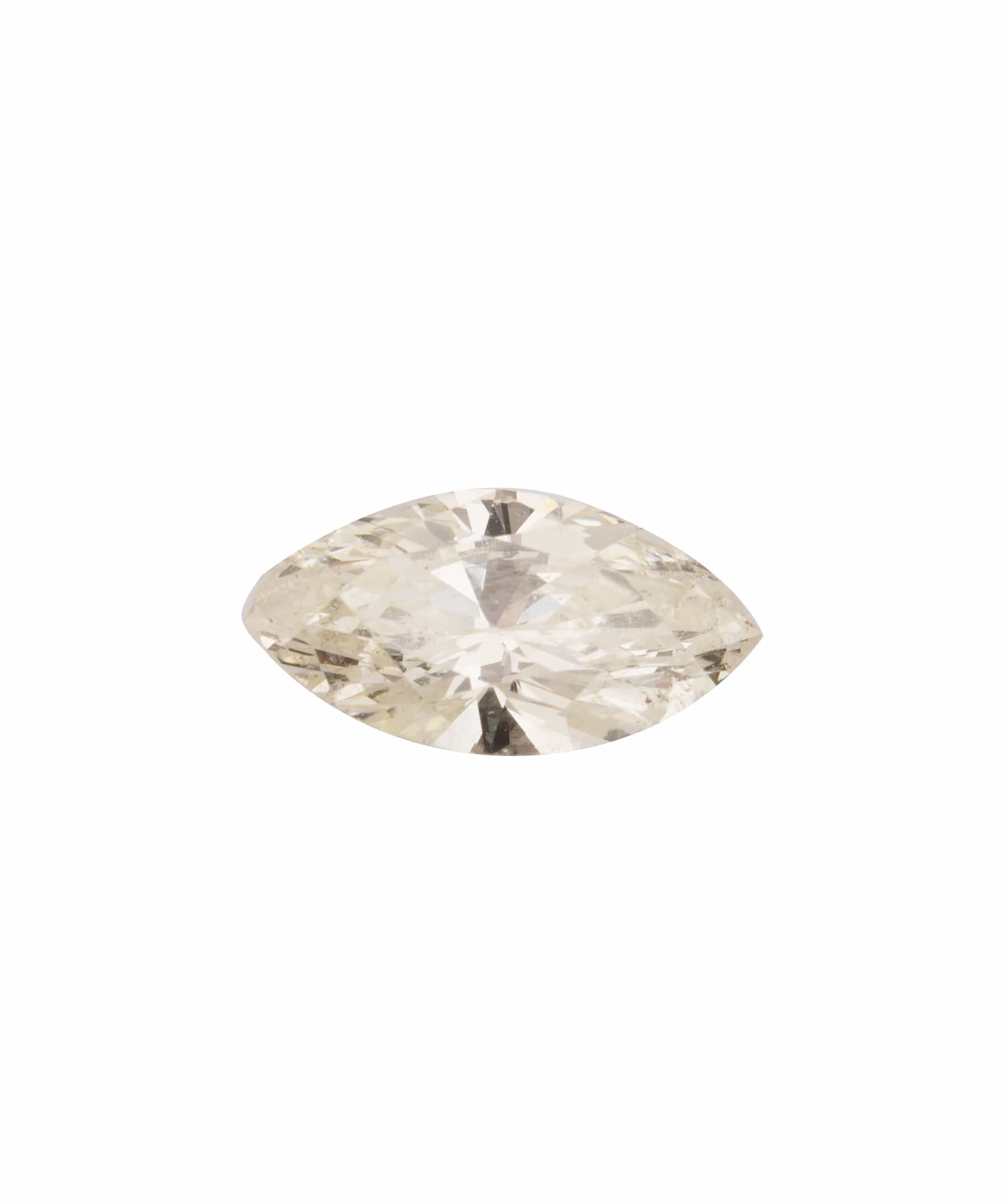 Luxury Promise 0.5,ct SI Yellow OLD CUT MARQUISE Shape DXBN0860