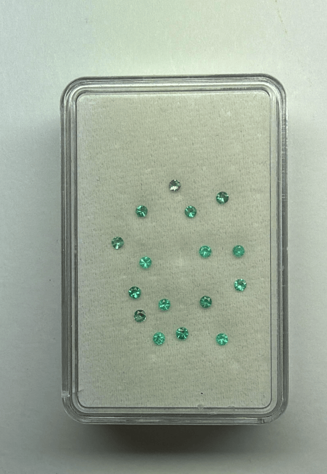 Luxury Promise 0.5ct BRAZIL PARAIBA ROUND DXBCS5630