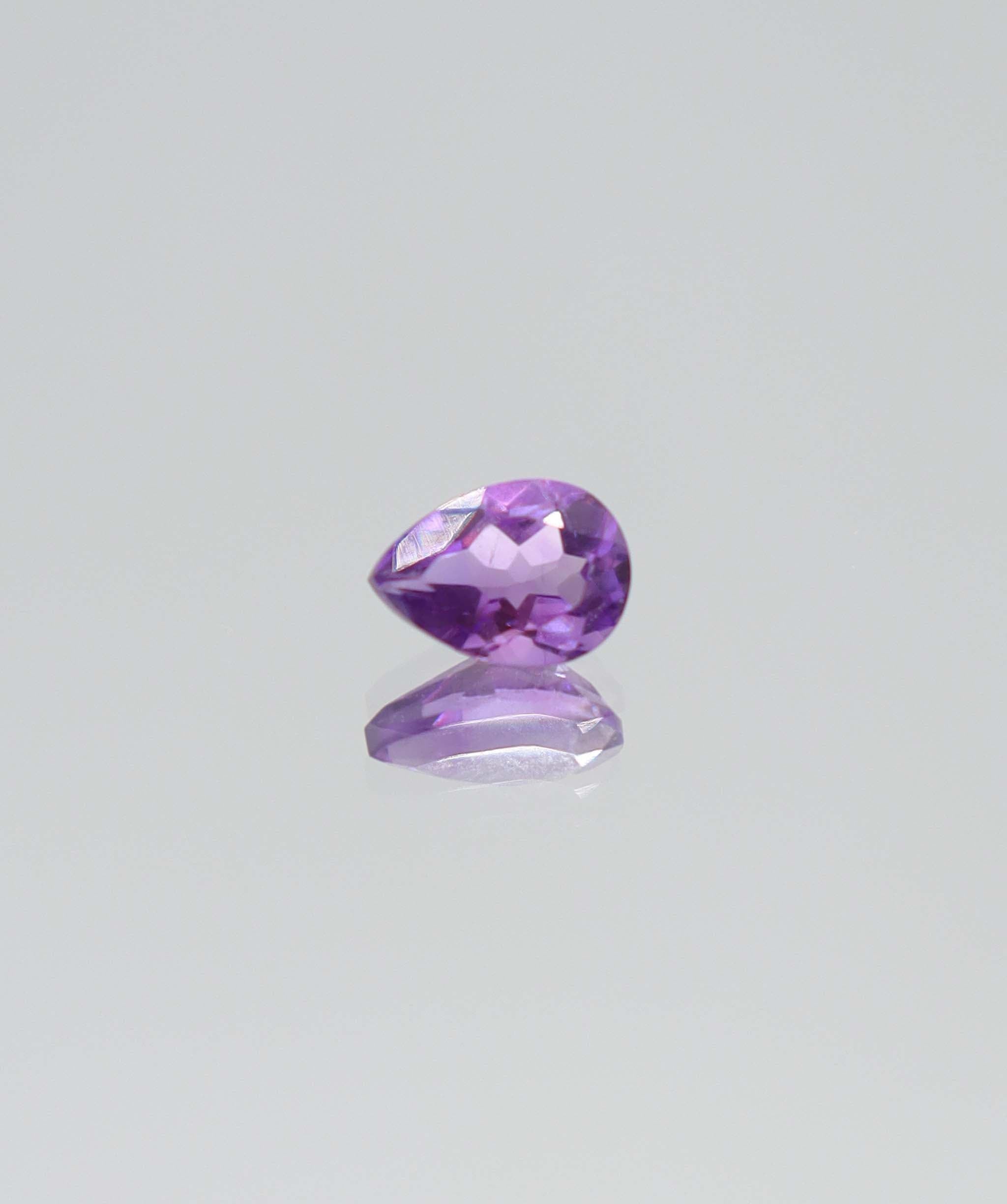 Luxury Promise 0.68ct Amethyst pear shape DXBCS6096