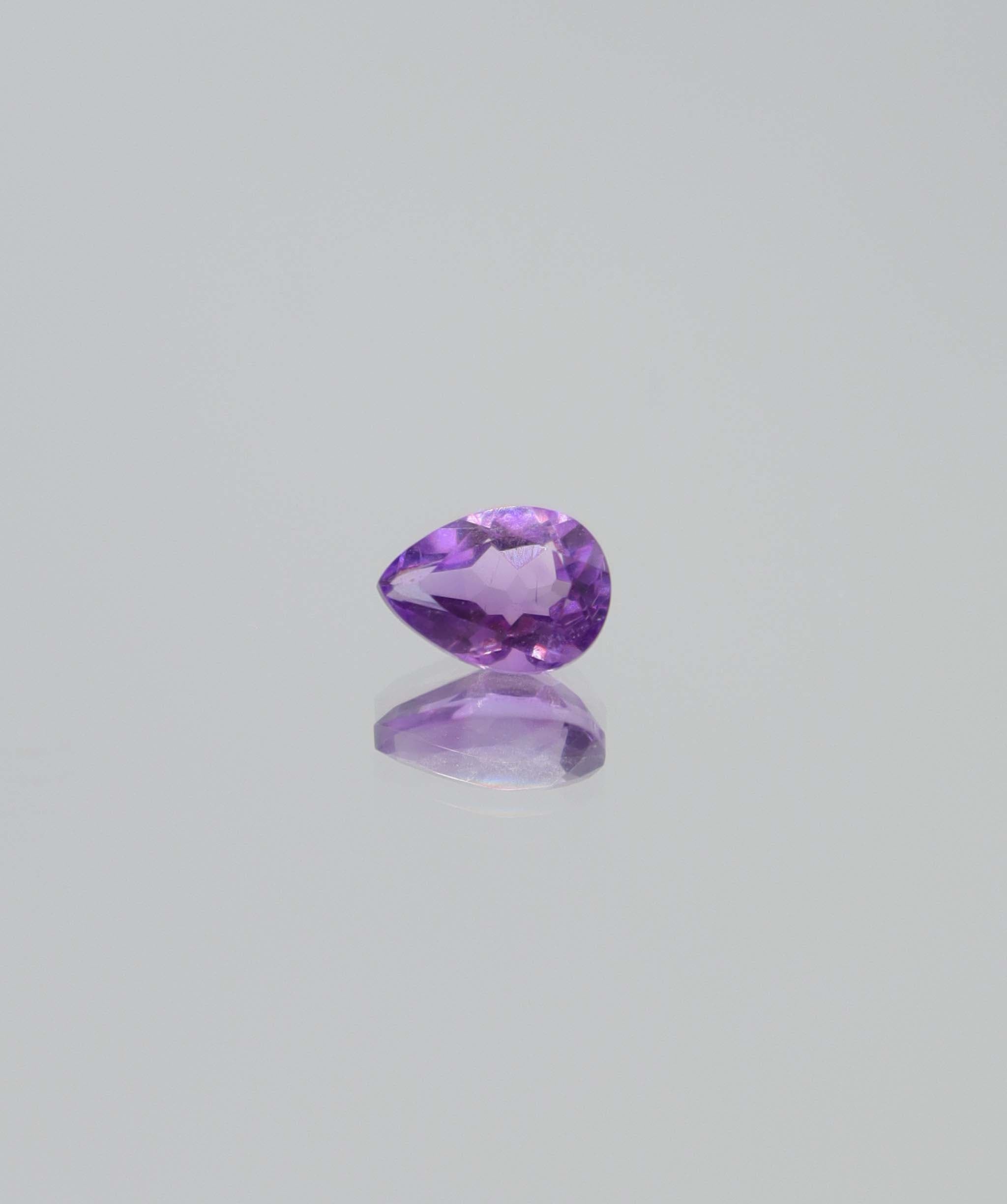 Luxury Promise 0.68ct Amethyst pear shape DXBCS6096