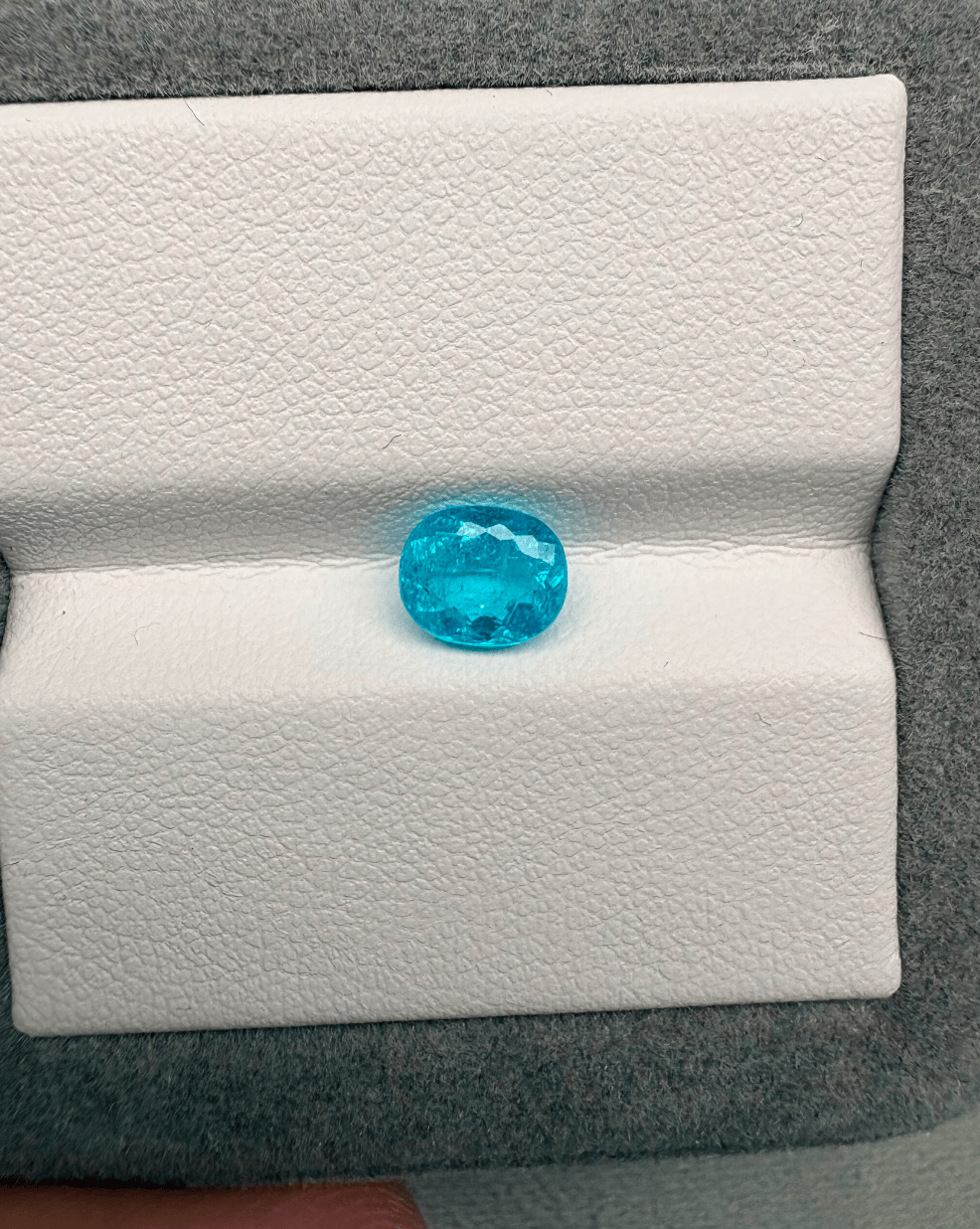 Luxury Promise 1.11ct Exclusive Neon Blue Paraiba Ethiopia E-17