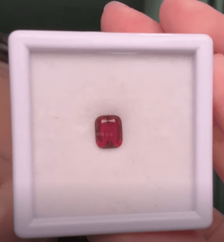 Luxury Promise 1.32ct Rubellite with certificate DXBCS5382