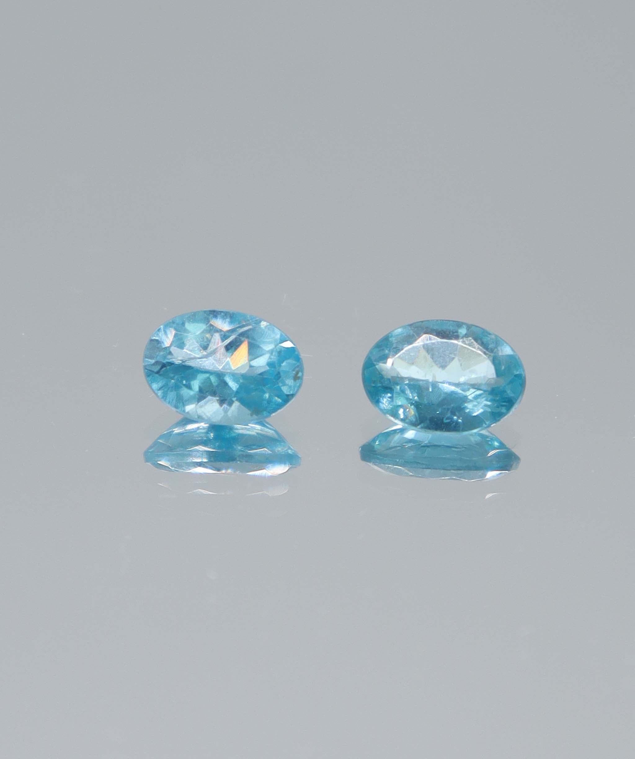 Luxury Promise 1.40ct Apatite Oval PAIR DXBCS5958