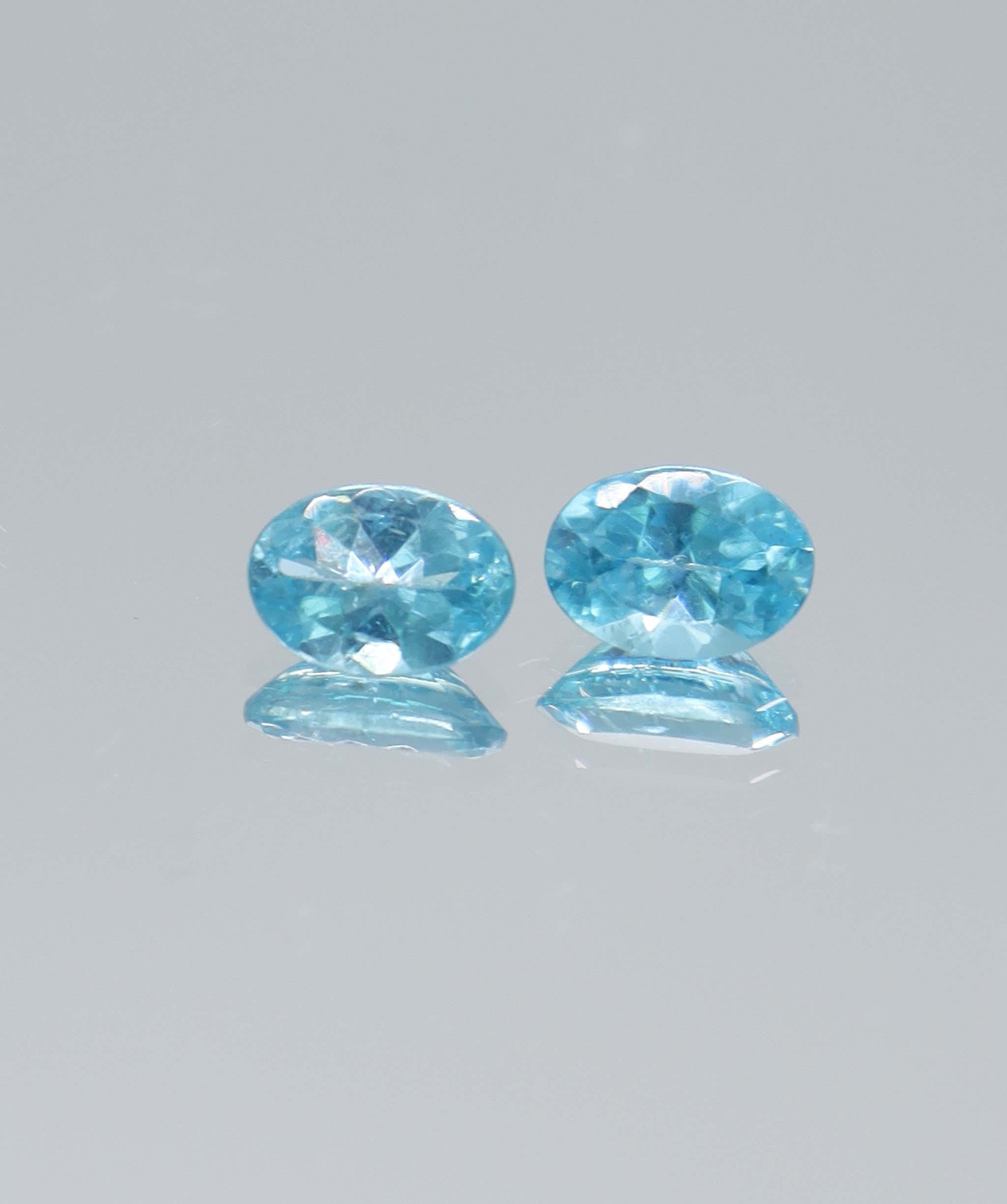Luxury Promise 1.46ct Apatite Oval PAIR DXBCS5955