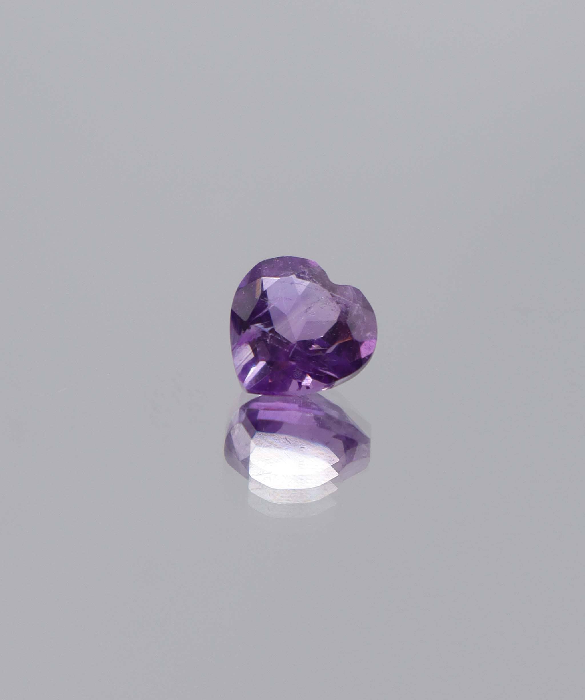 Luxury Promise 1.53ct Amethyst heart shape DXBCS6123