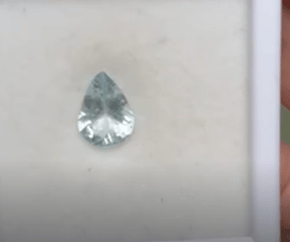 Luxury Promise 1.56ct Aquamarine Pear DXBCD1790