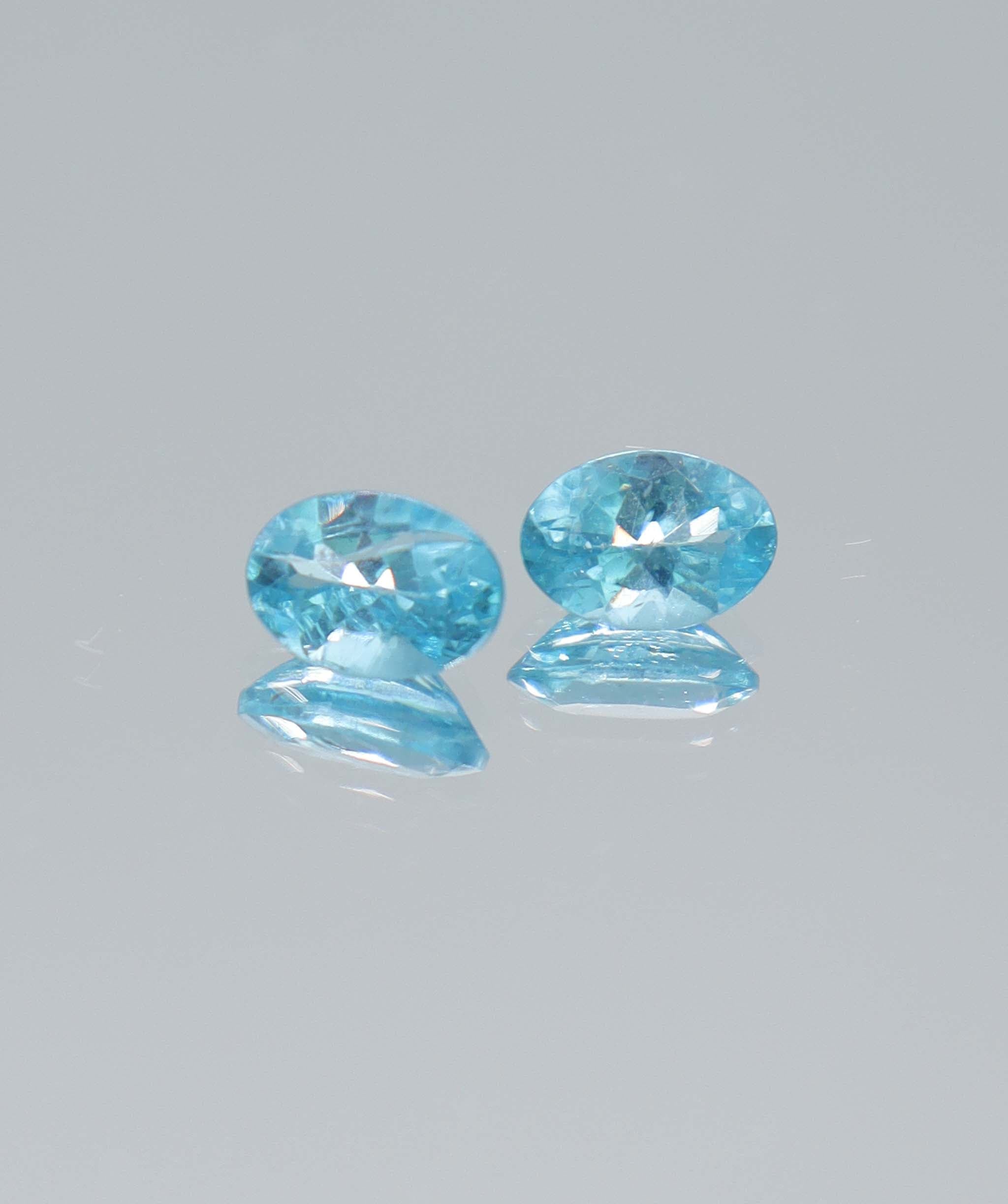 Luxury Promise 1.60ct Apatite Oval PAIR DXBCS5951