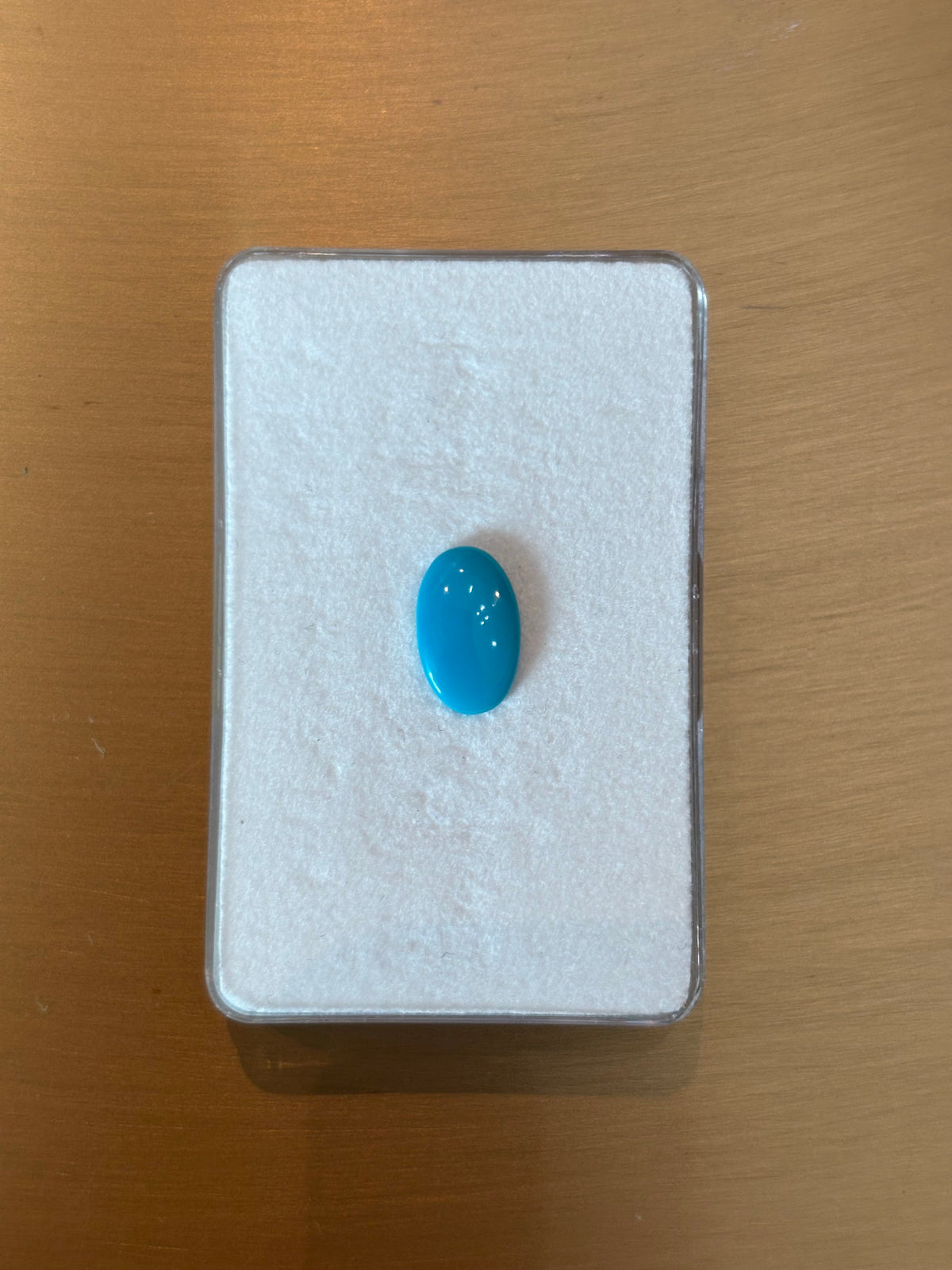 Luxury Promise 1.60ct Sleeping Beauty Arizona Turquoise Oval* THAIC0048