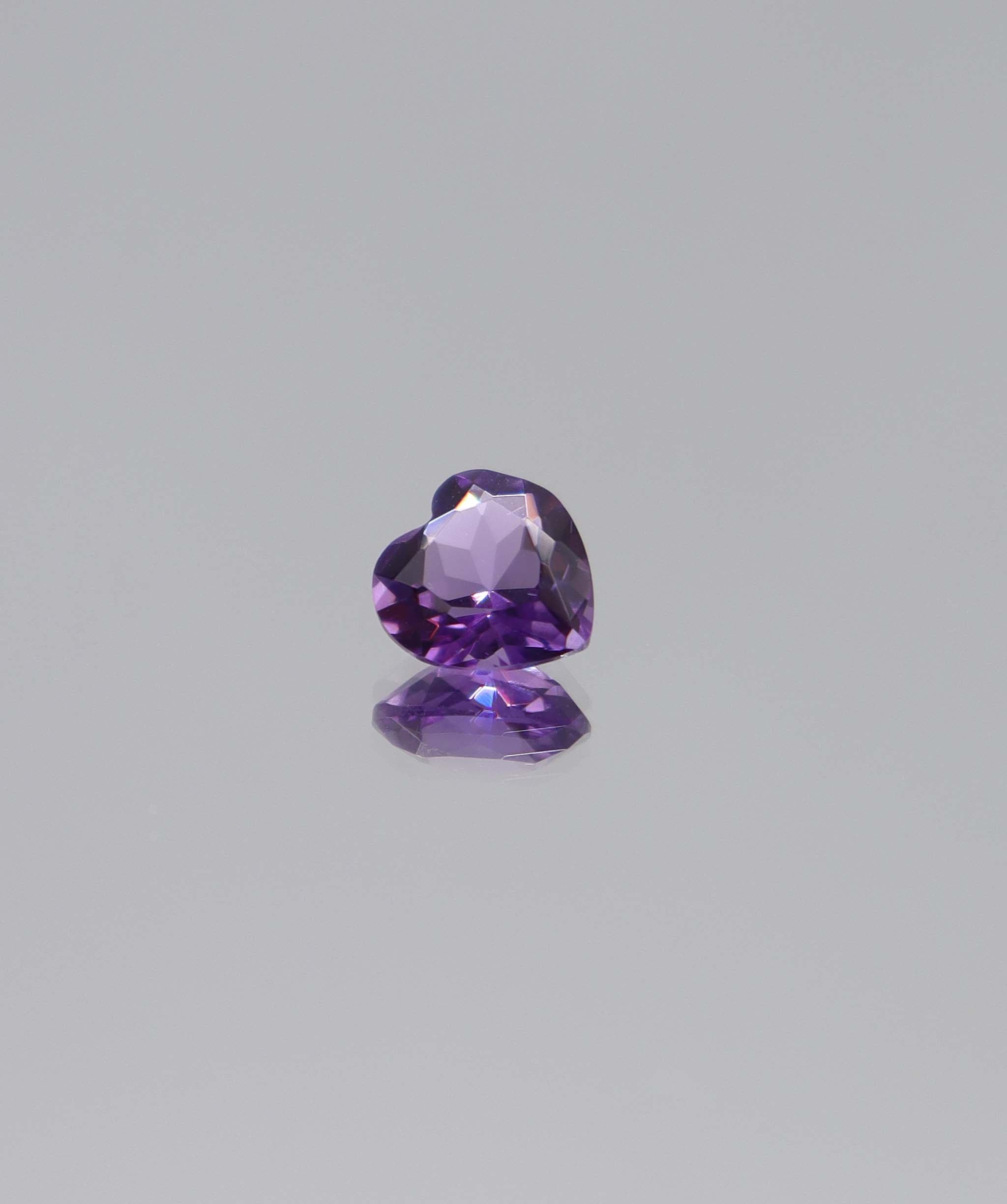 Luxury Promise 1.62ct Amethyst heart shape DXBCS6106