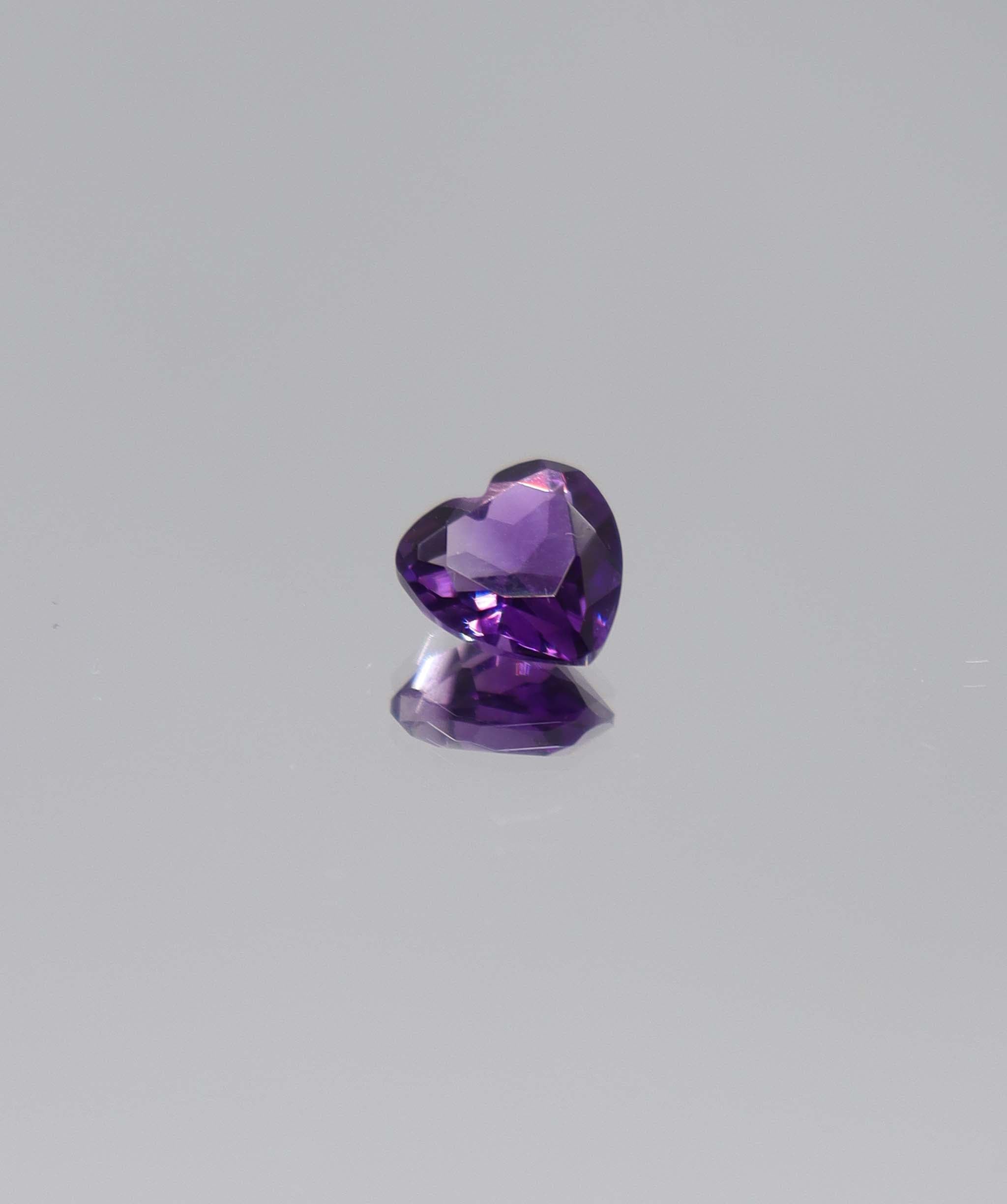 Luxury Promise 1.68ct Amethyst heart shape DXBCS6108