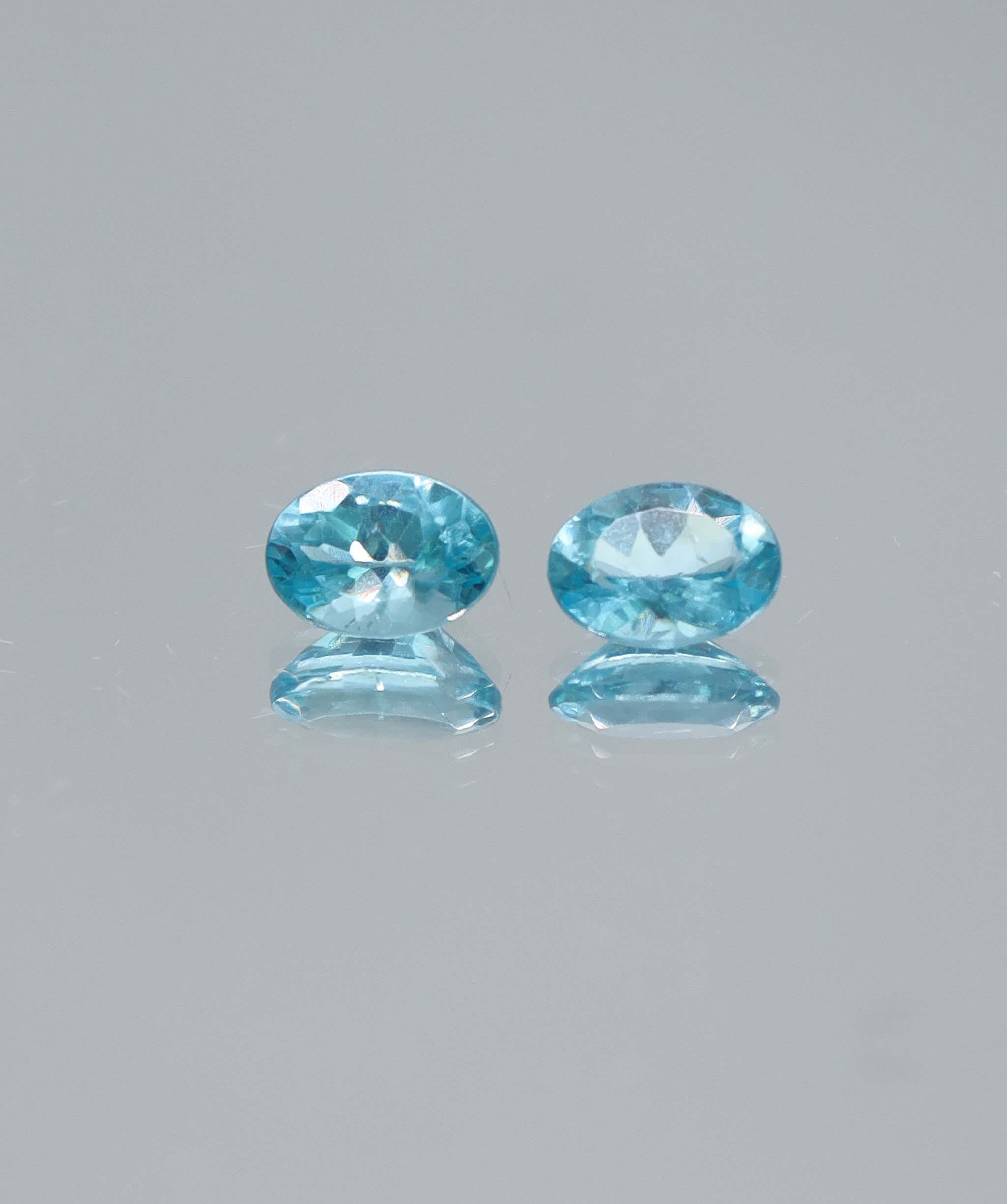 Luxury Promise 1.70ct Apatite Oval PAIR DXBCS5960