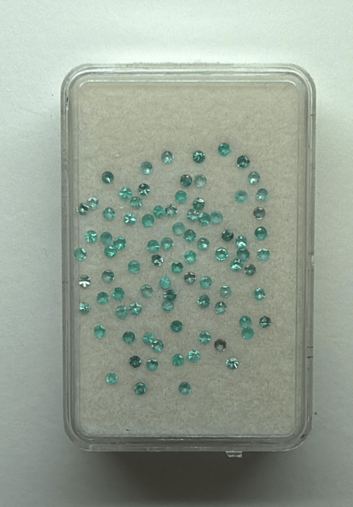 Luxury Promise 1.75ct BRAZIL PARAIBA ROUND DXBCS5642