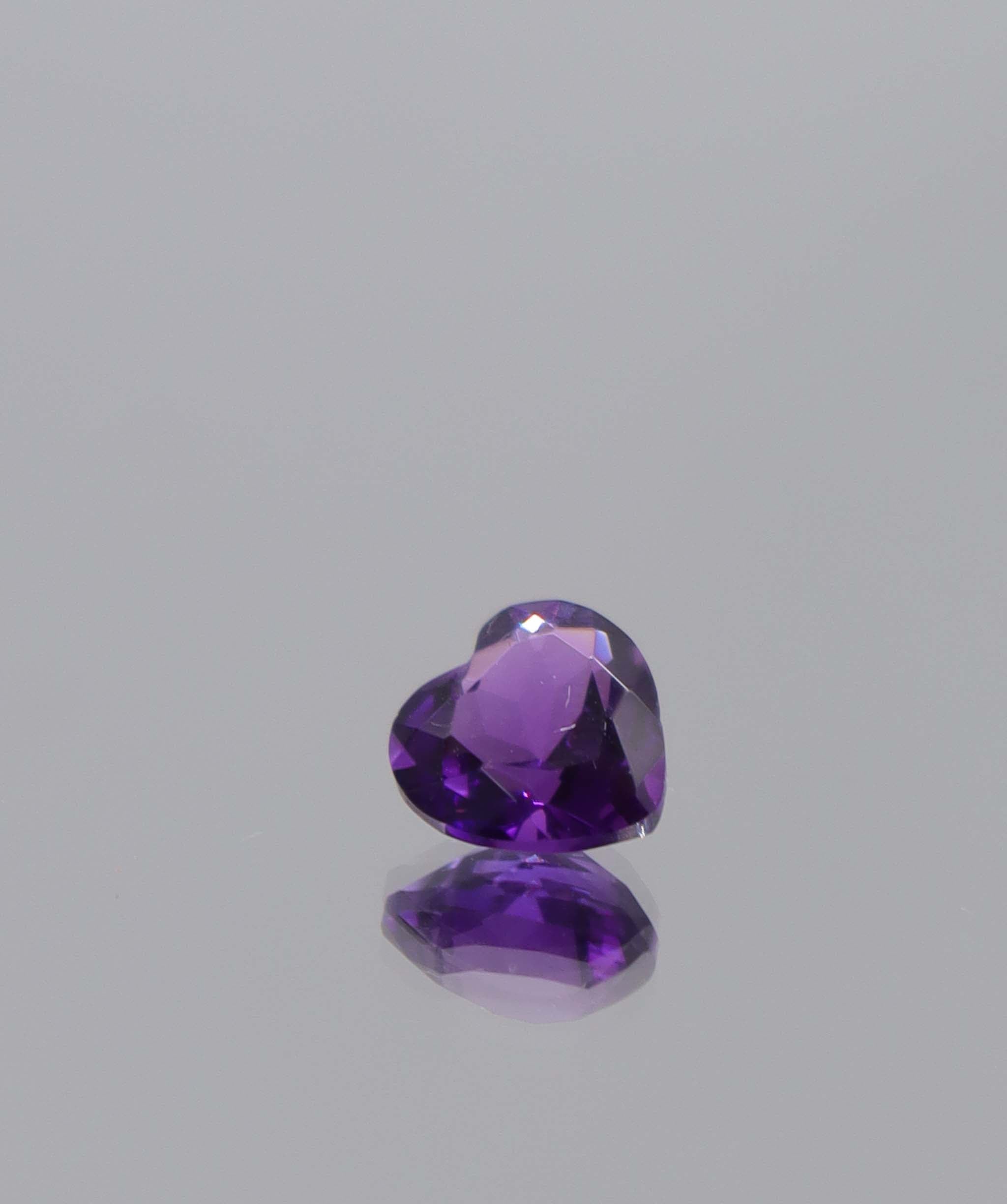 Luxury Promise 1.76ct Amethyst heart shape DXBCS6114