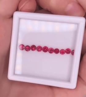 Luxury Promise 1.80ct Jedi Spinel Melee Set 4mm DXBCS6340