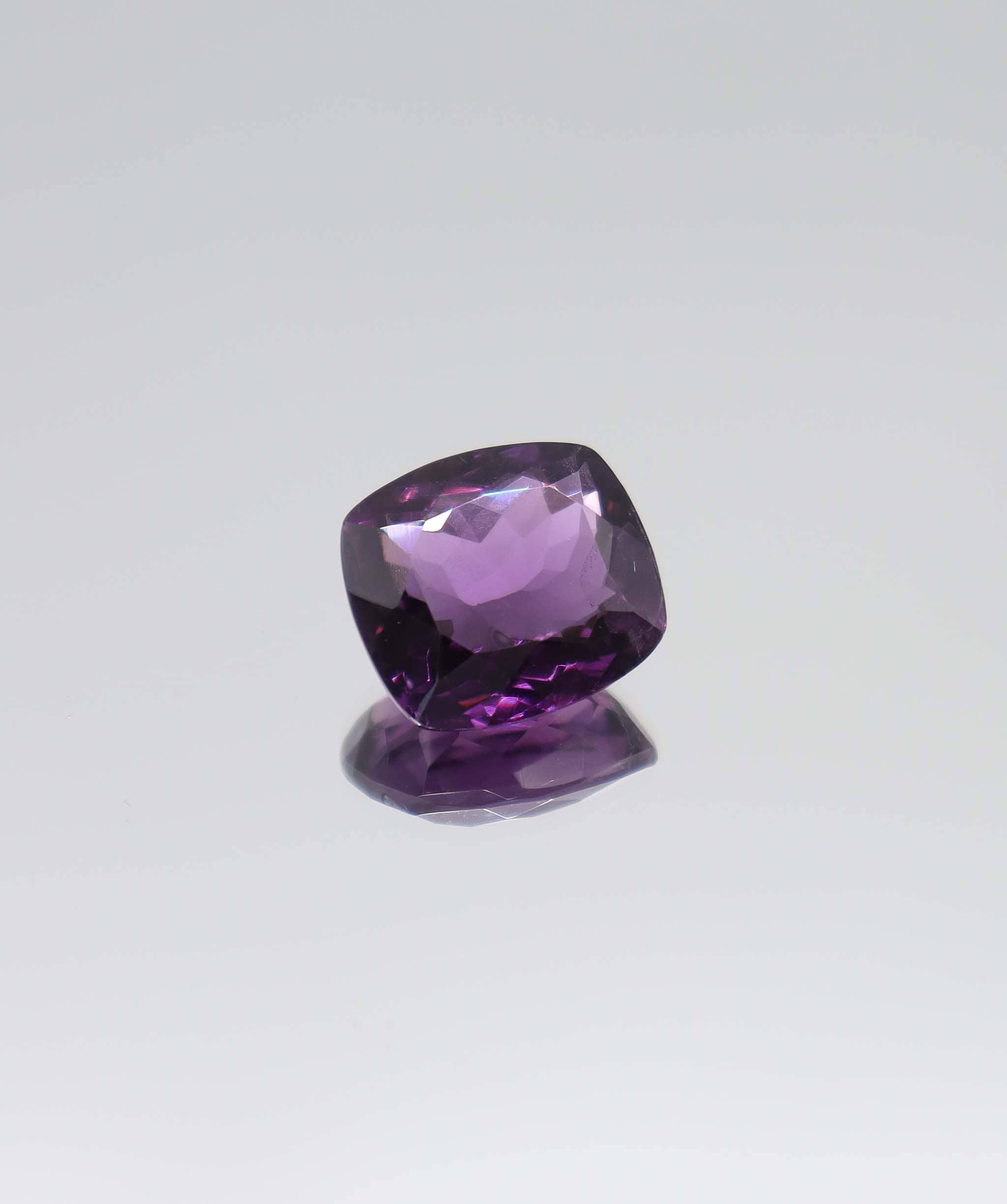 Luxury Promise 10.20ct Amethyst cushion shape DXBCS6177
