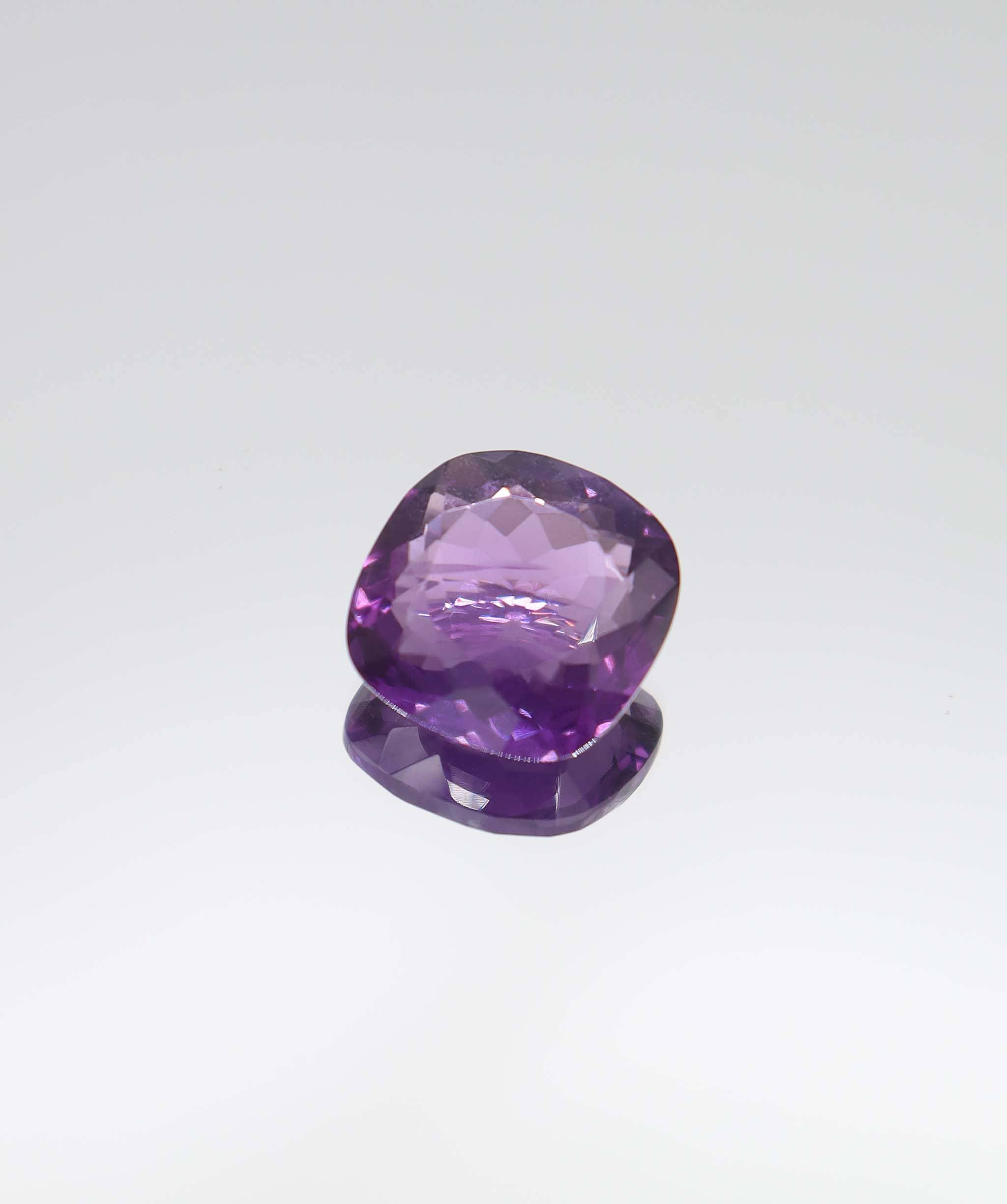 Luxury Promise 10.85ct Amethyst square cushion shape DXBCS6182