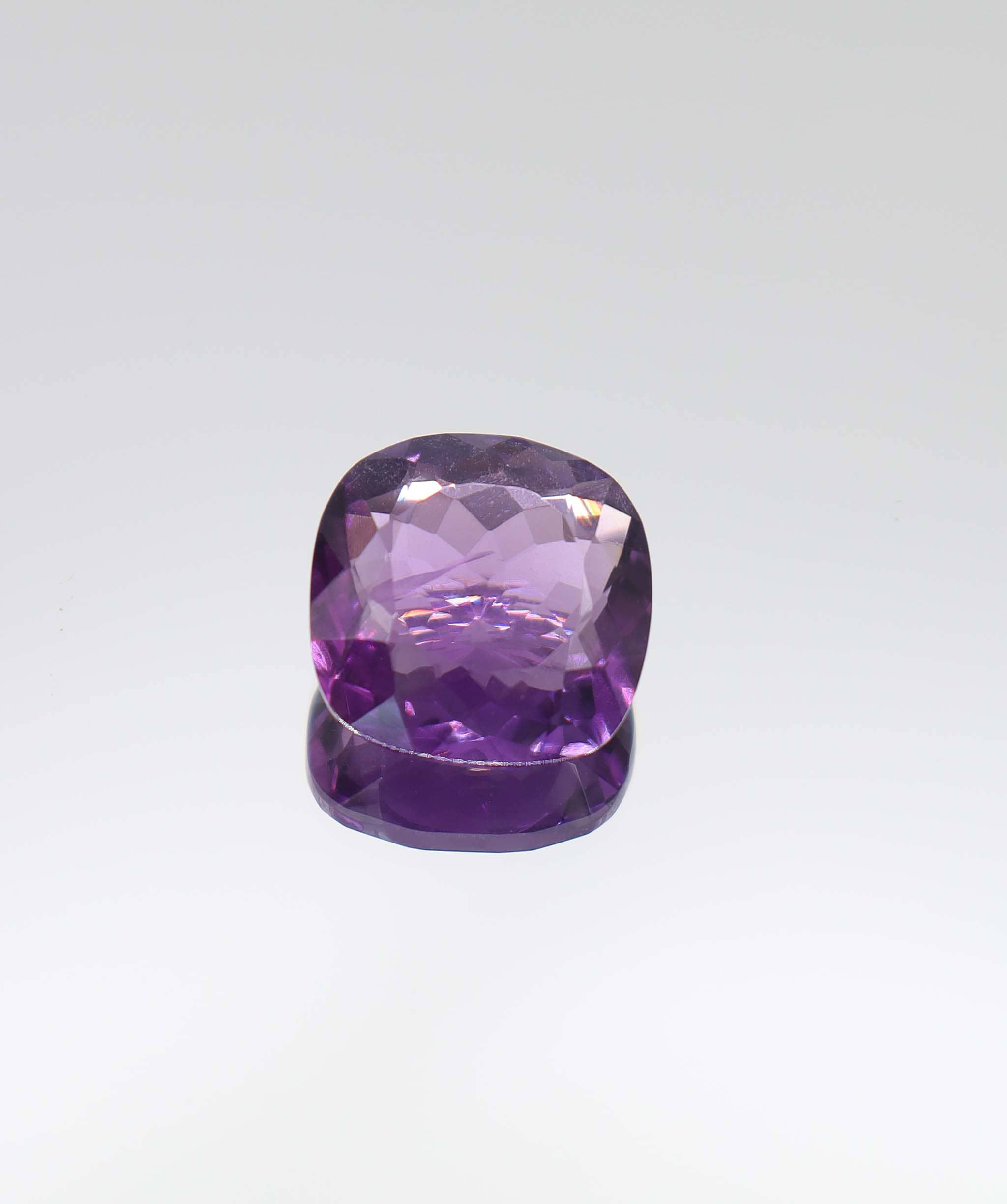 Luxury Promise 10.85ct Amethyst square cushion shape DXBCS6182