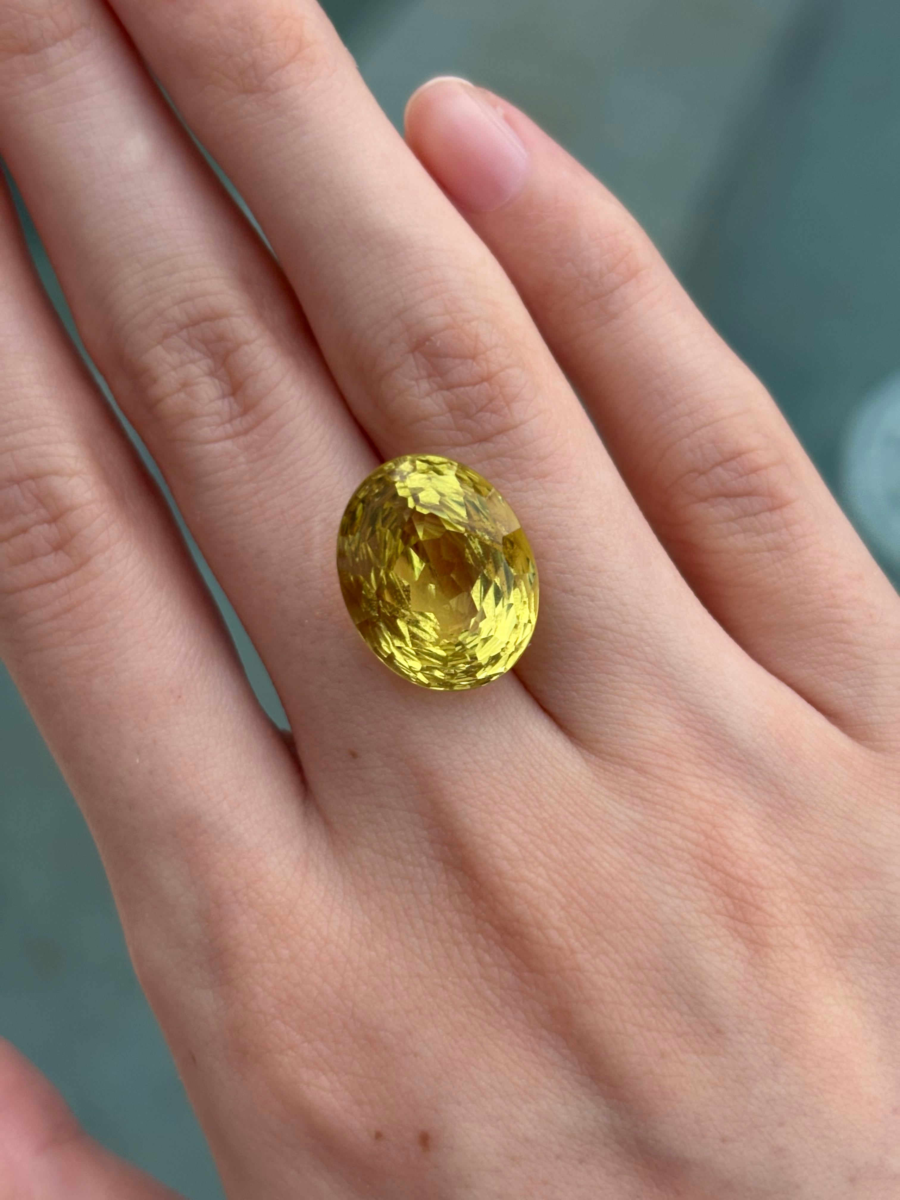 Luxury Promise 11.54ct Fantasy Lemon Amethyst DXBCS5110