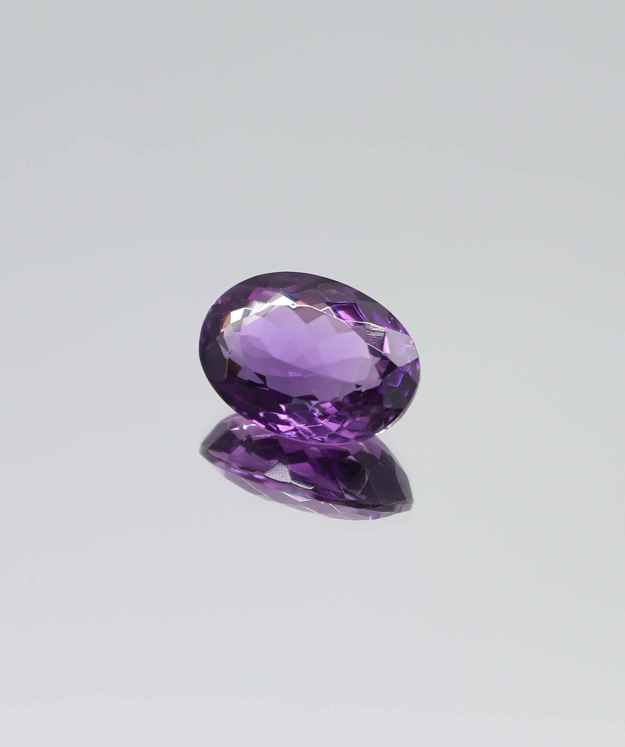 Luxury Promise 11.80ct Amethyst oval shape DXBCS6188