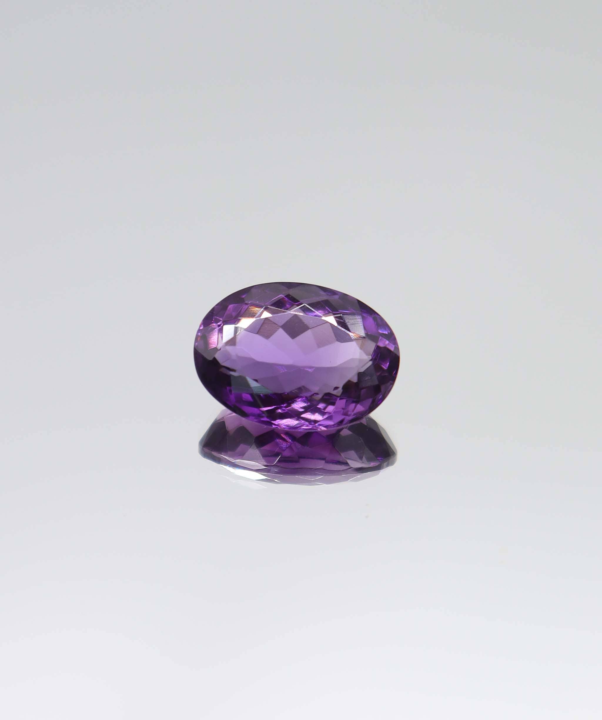 Luxury Promise 11.80ct Amethyst oval shape DXBCS6188