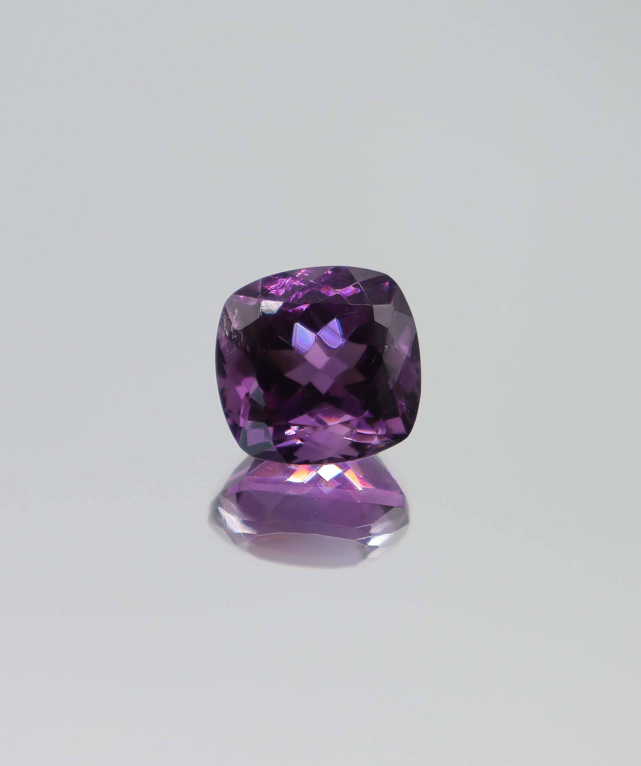 Luxury Promise 14.38ct Amethyst square cushion DXBCS6186