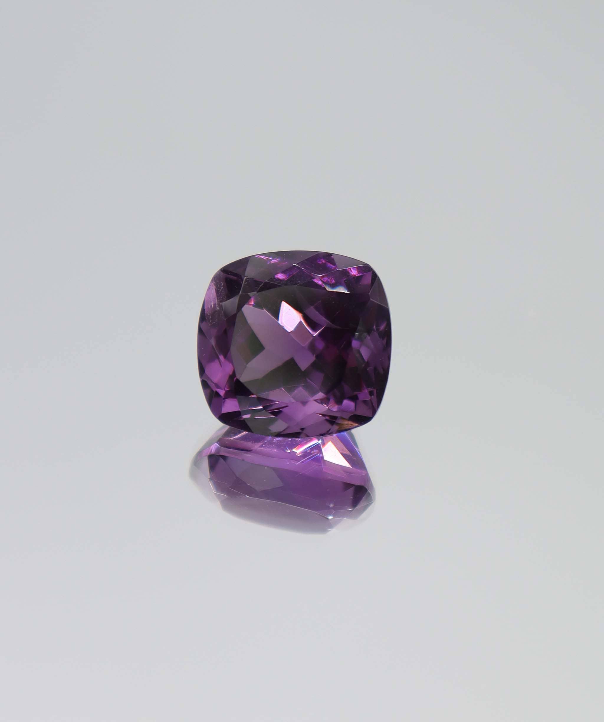 Luxury Promise 14.38ct Amethyst square cushion DXBCS6186