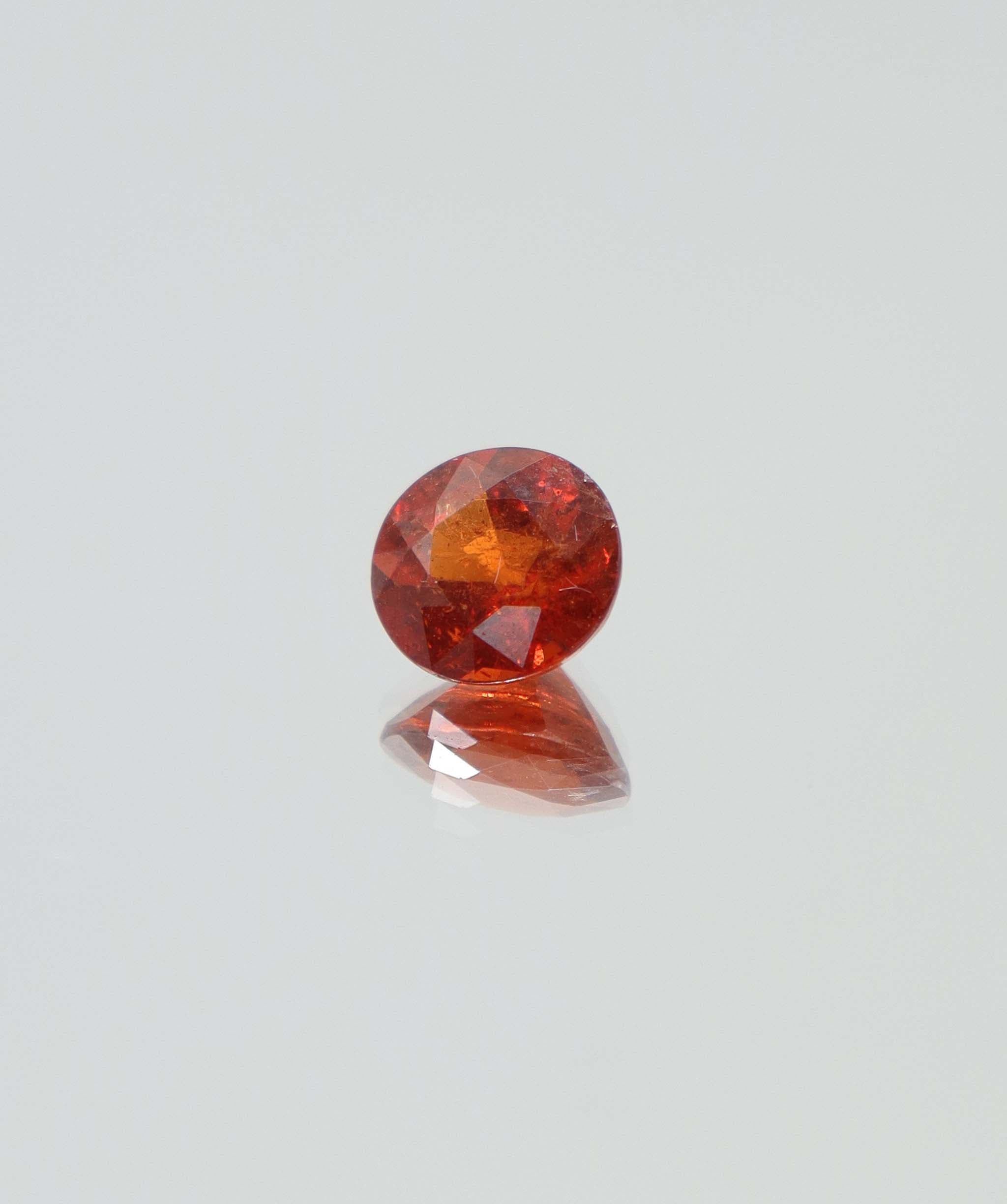 Luxury Promise 2.08ct Garnet Oval cut DXBCD2043