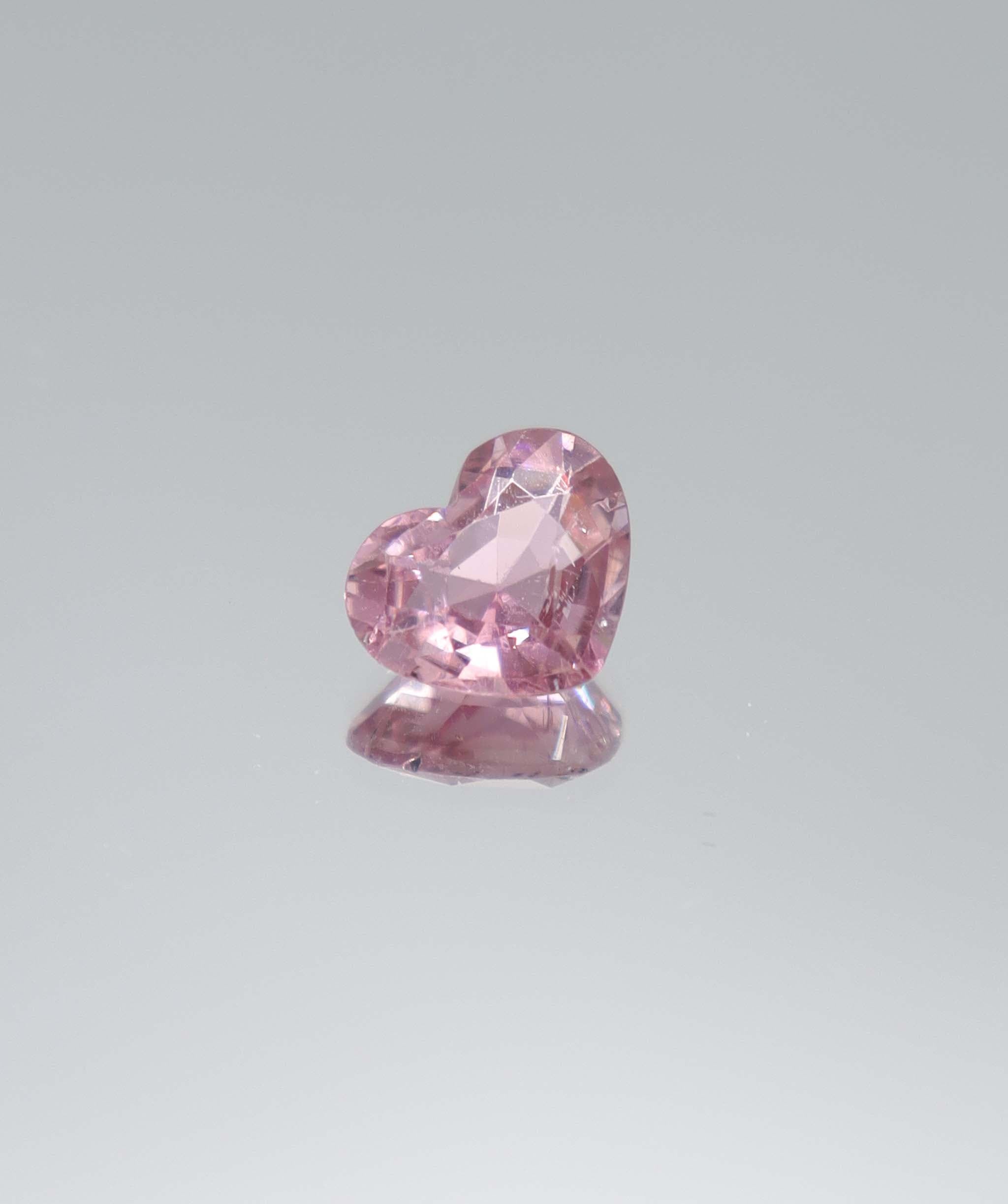 Luxury Promise 2.16ct Pink Tourmaline Heart DXBCS6018