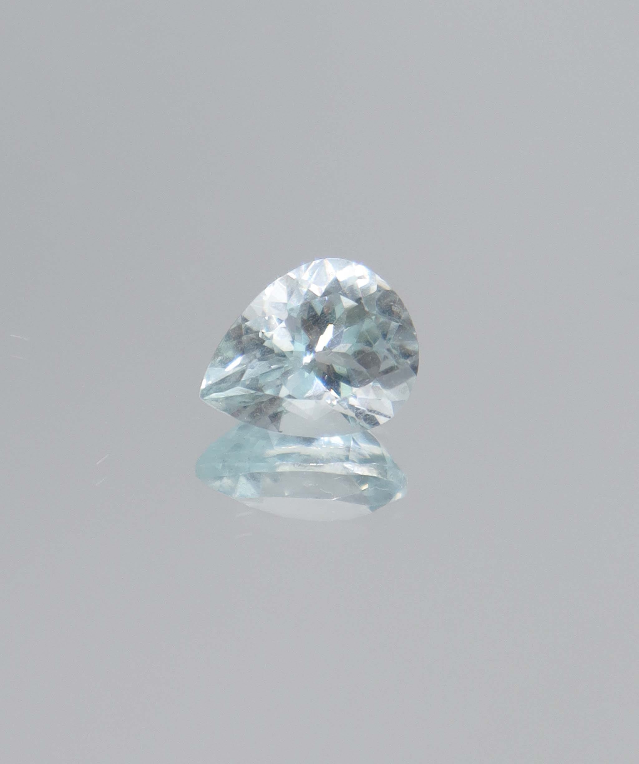 Luxury Promise 2.26ct Aquamarine Pear DXBCS5800