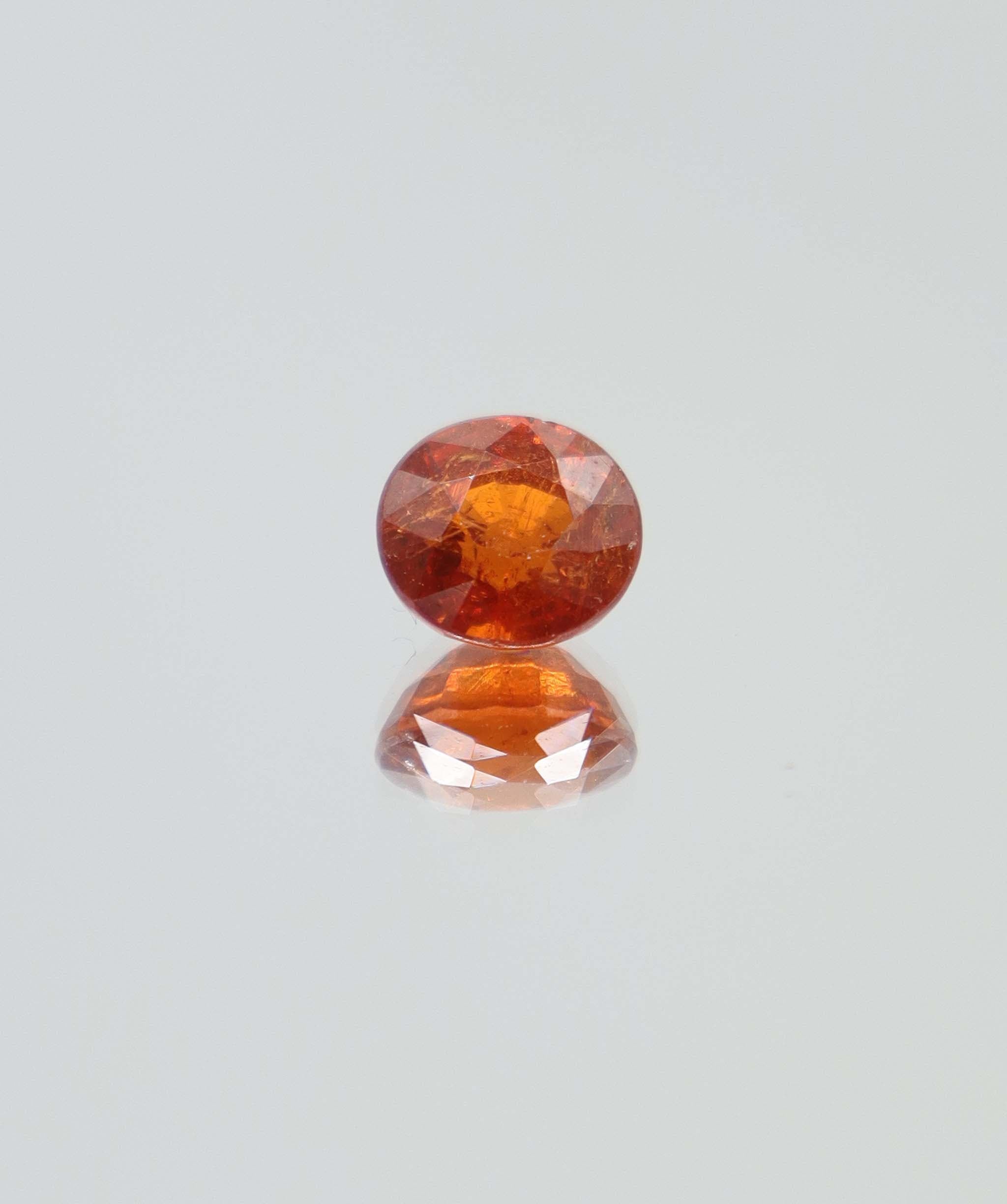 Luxury Promise 2.66ct Garnet Oval cut DXBCD2044