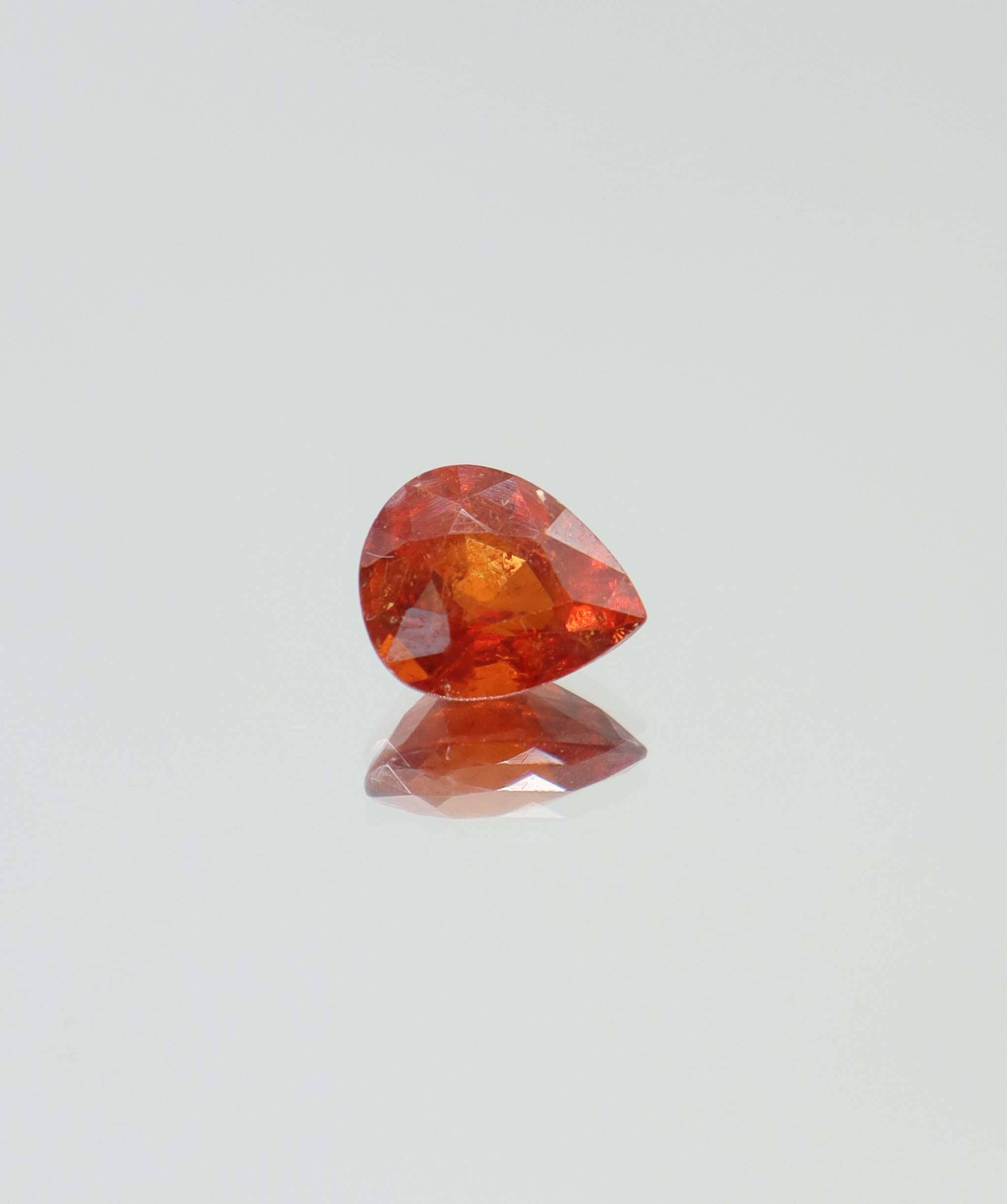 Luxury Promise 2.68ct Garnet Pear cut DXBCD2048
