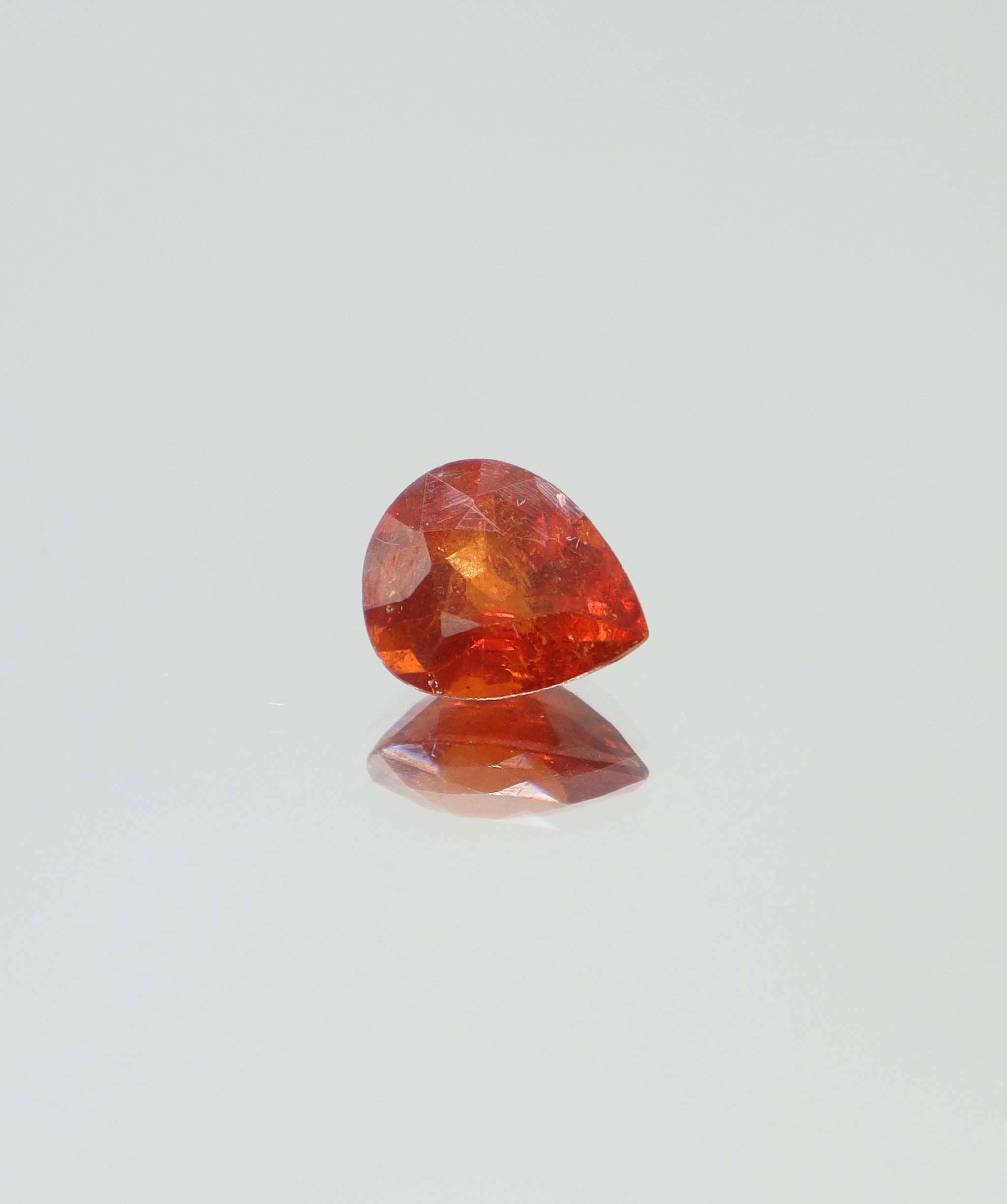 Luxury Promise 2.68ct Garnet Pear cut DXBCD2048