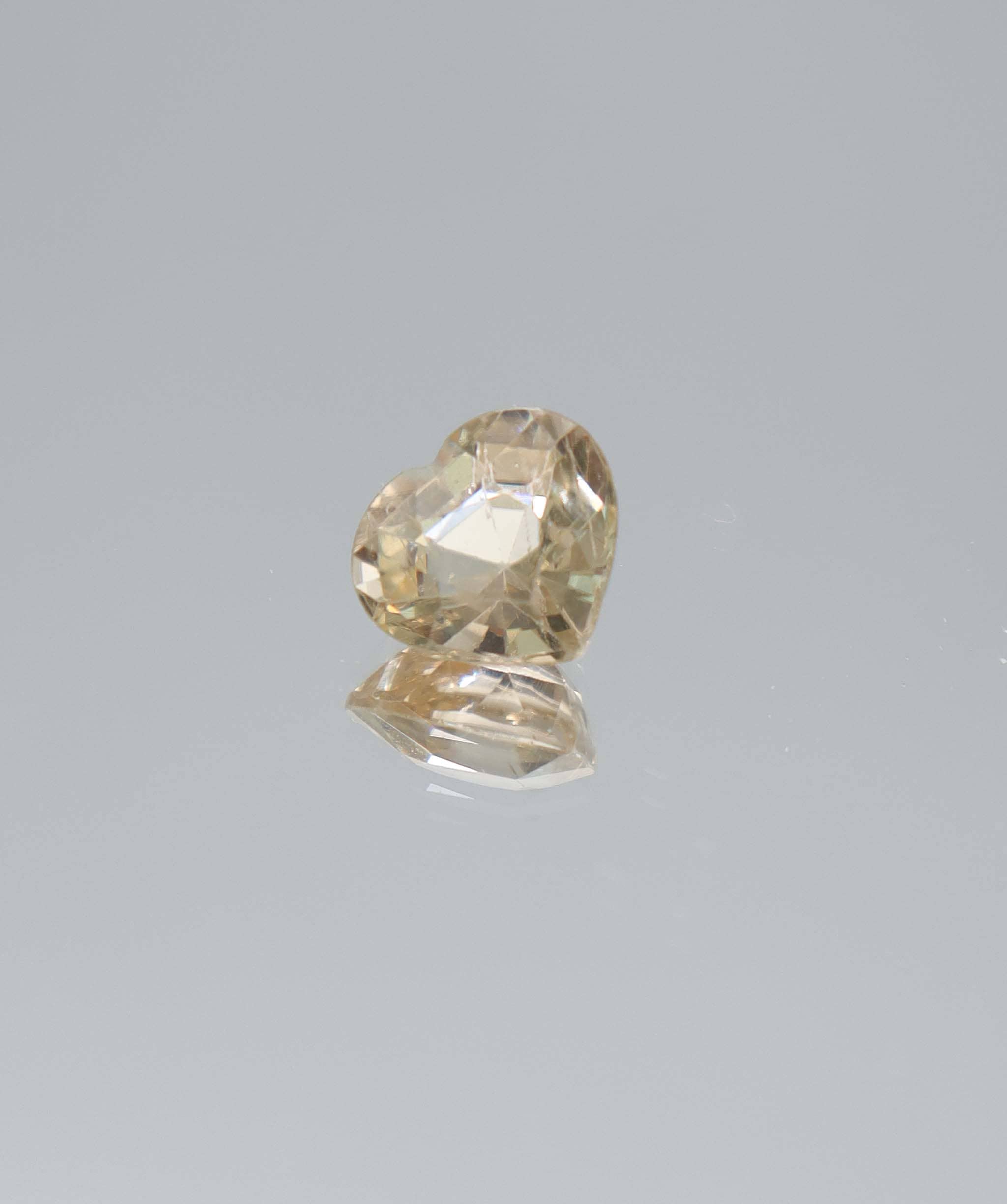 Luxury Promise 2.76ct Yellow Tourmaline Heart DXBCS6014