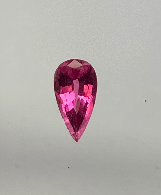 Luxury Promise 2.81CT PEAR RUBELLITE TOURMALINE DXBCS6241