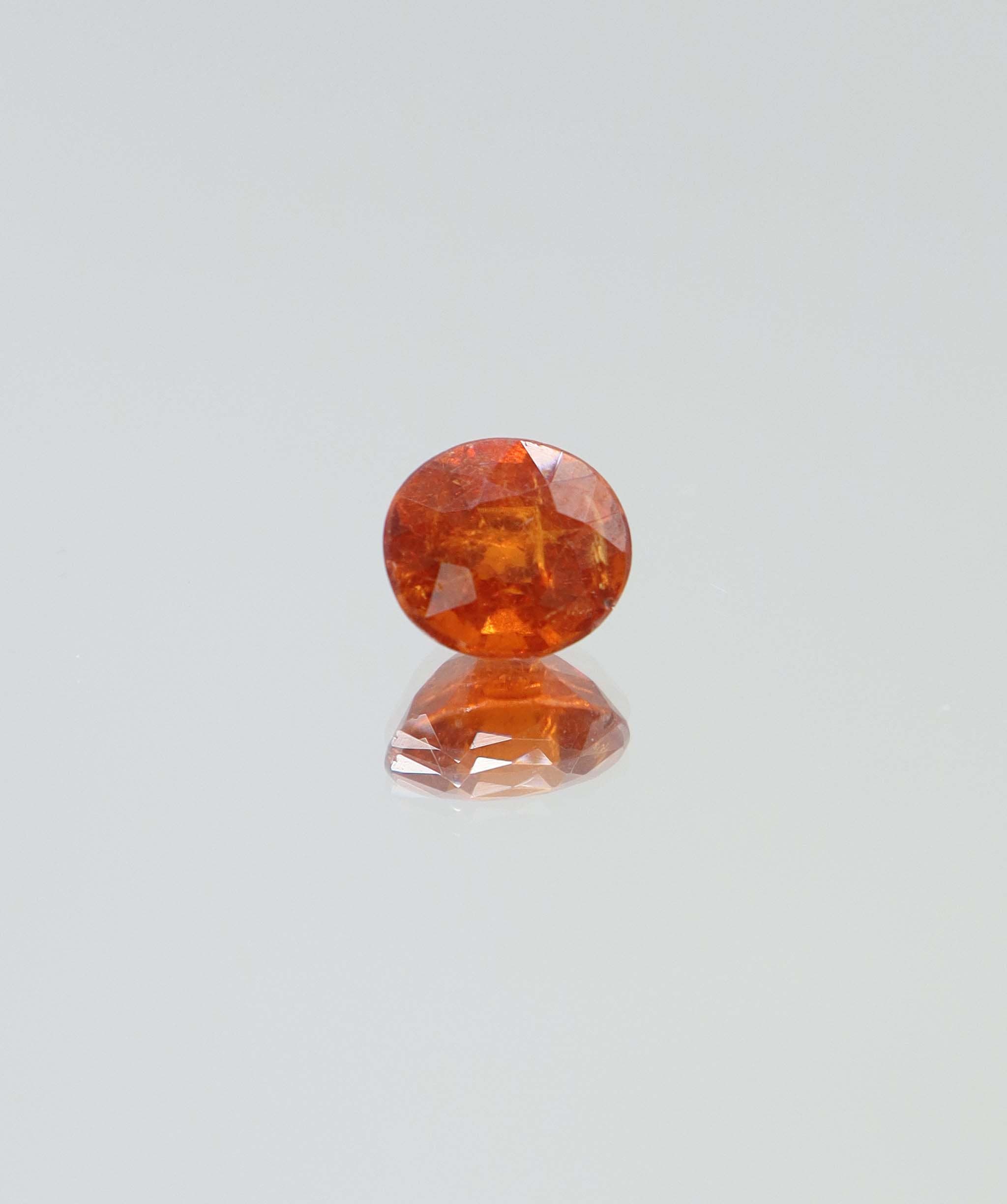 Luxury Promise 2.8ct Garnet Oval cut DXBCD2042