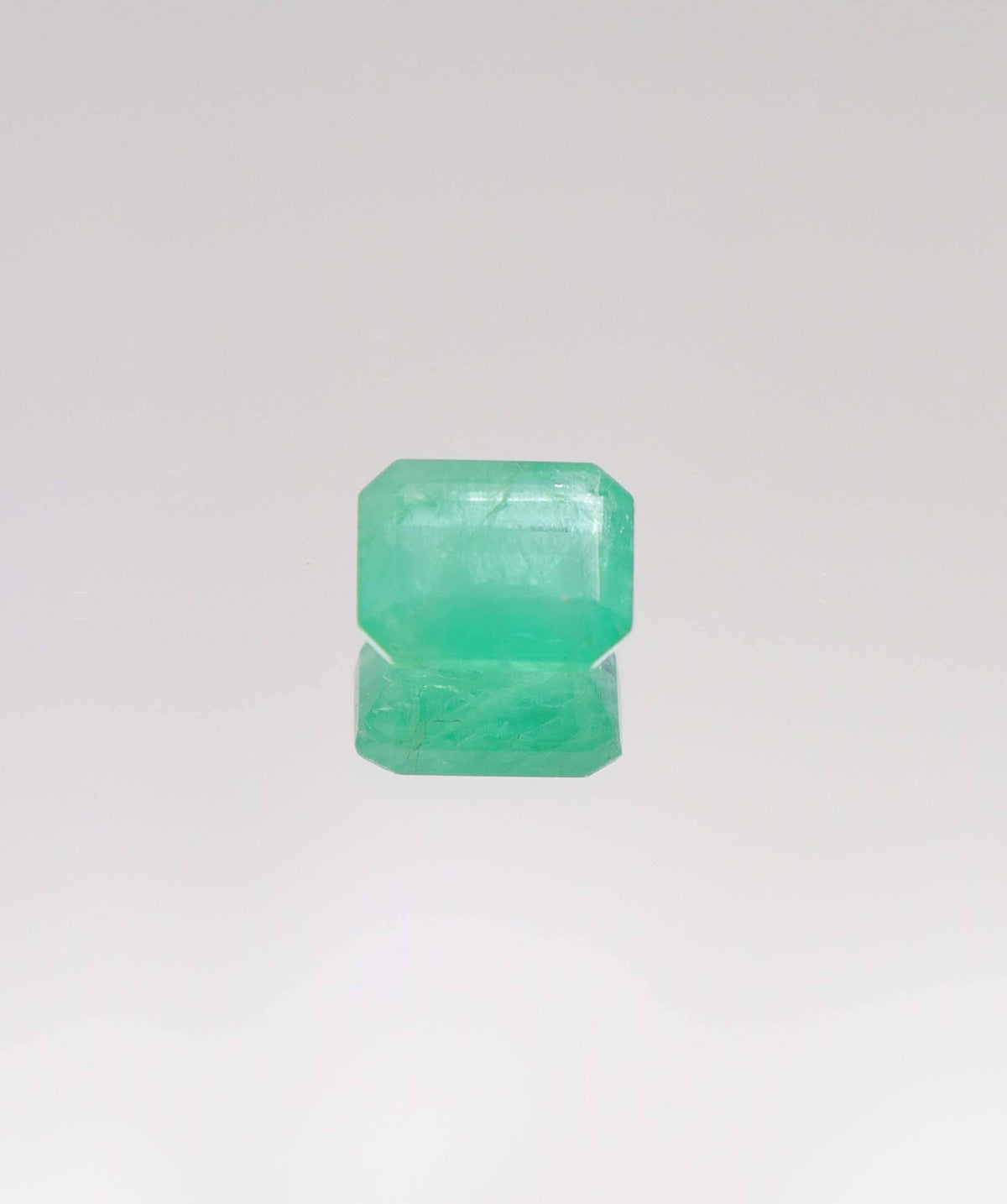 Luxury Promise 2.95ct Emerald Cut Natural Zambian Emerald DXBCS6418