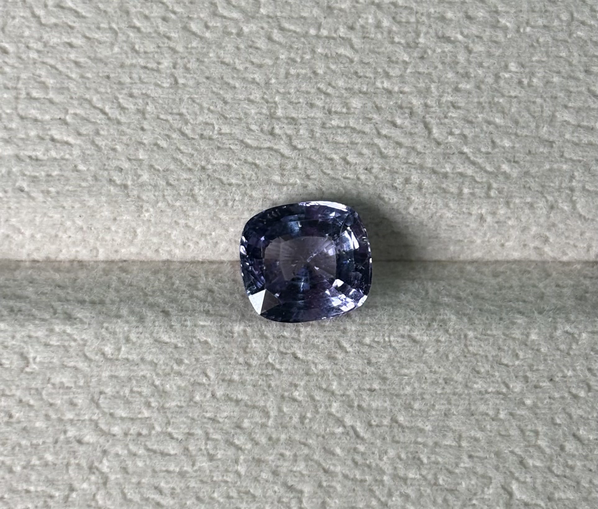 Luxury Promise 3.10ct Lavender Blue Spinel Mahenge Cushion ** DXBCS1629