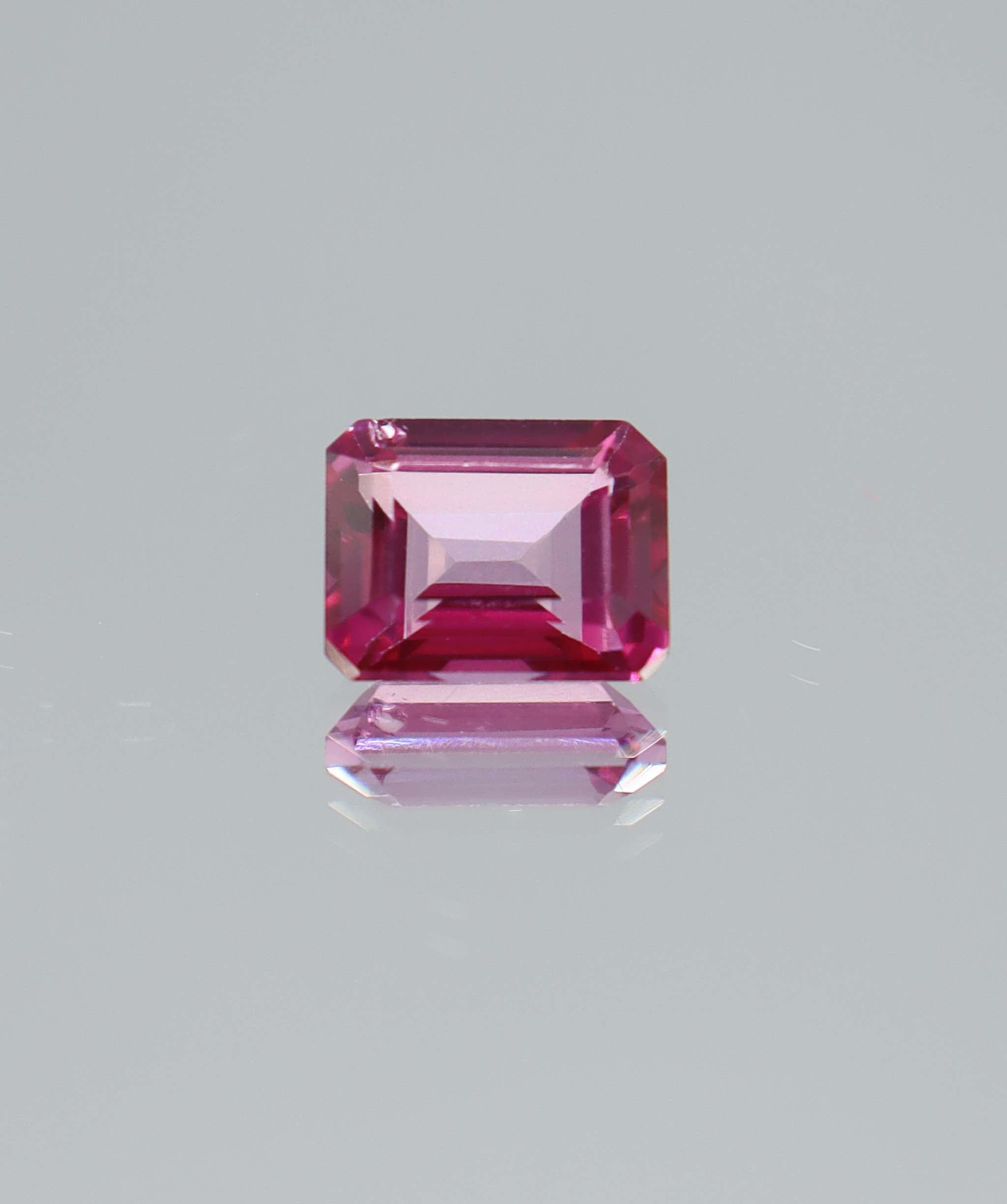 Luxury Promise 3.12ct Pink Topaz Emerald DXBCS5998