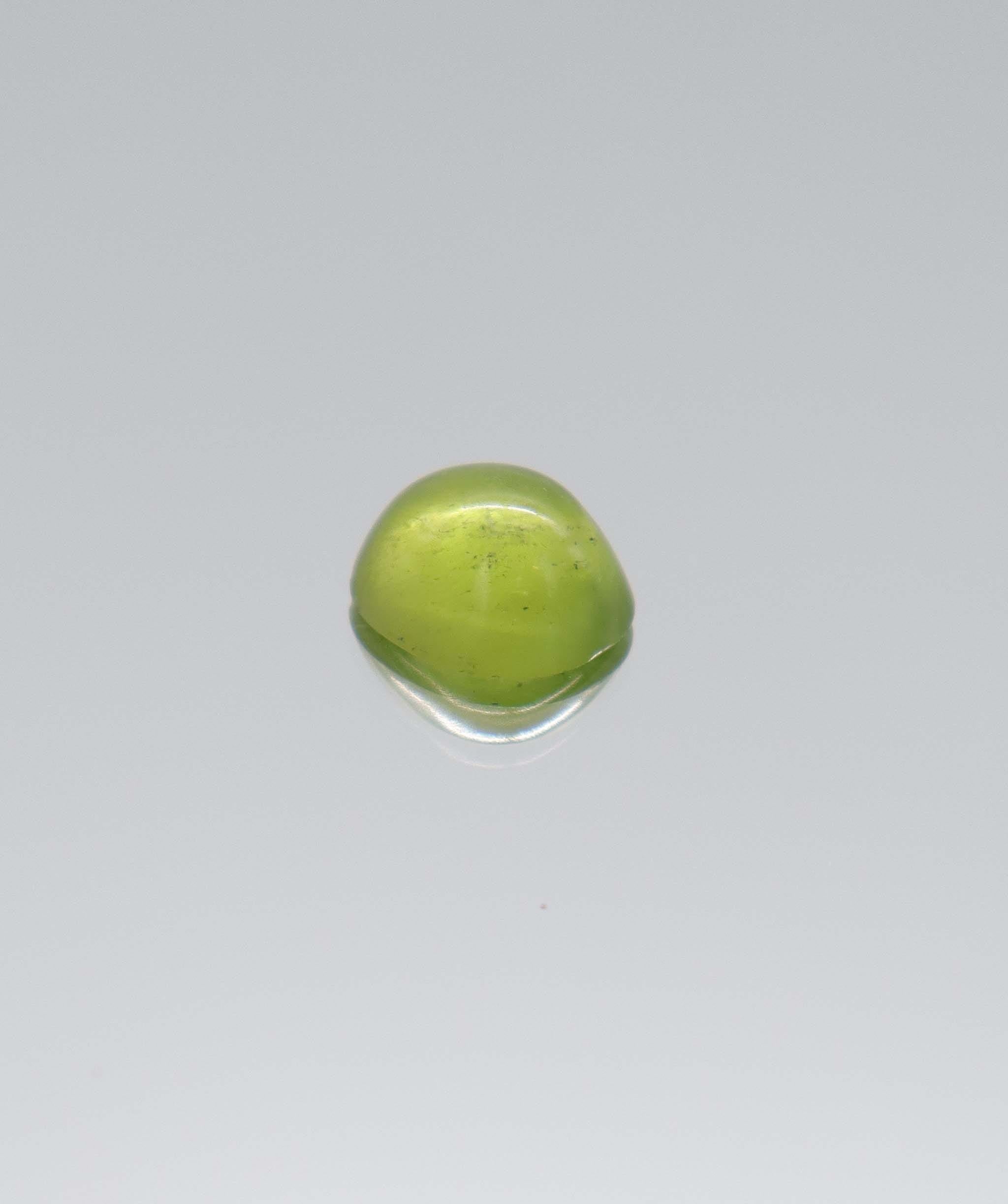 Luxury Promise 3.22ct Peridot Cabochon Oval DXBCD2115