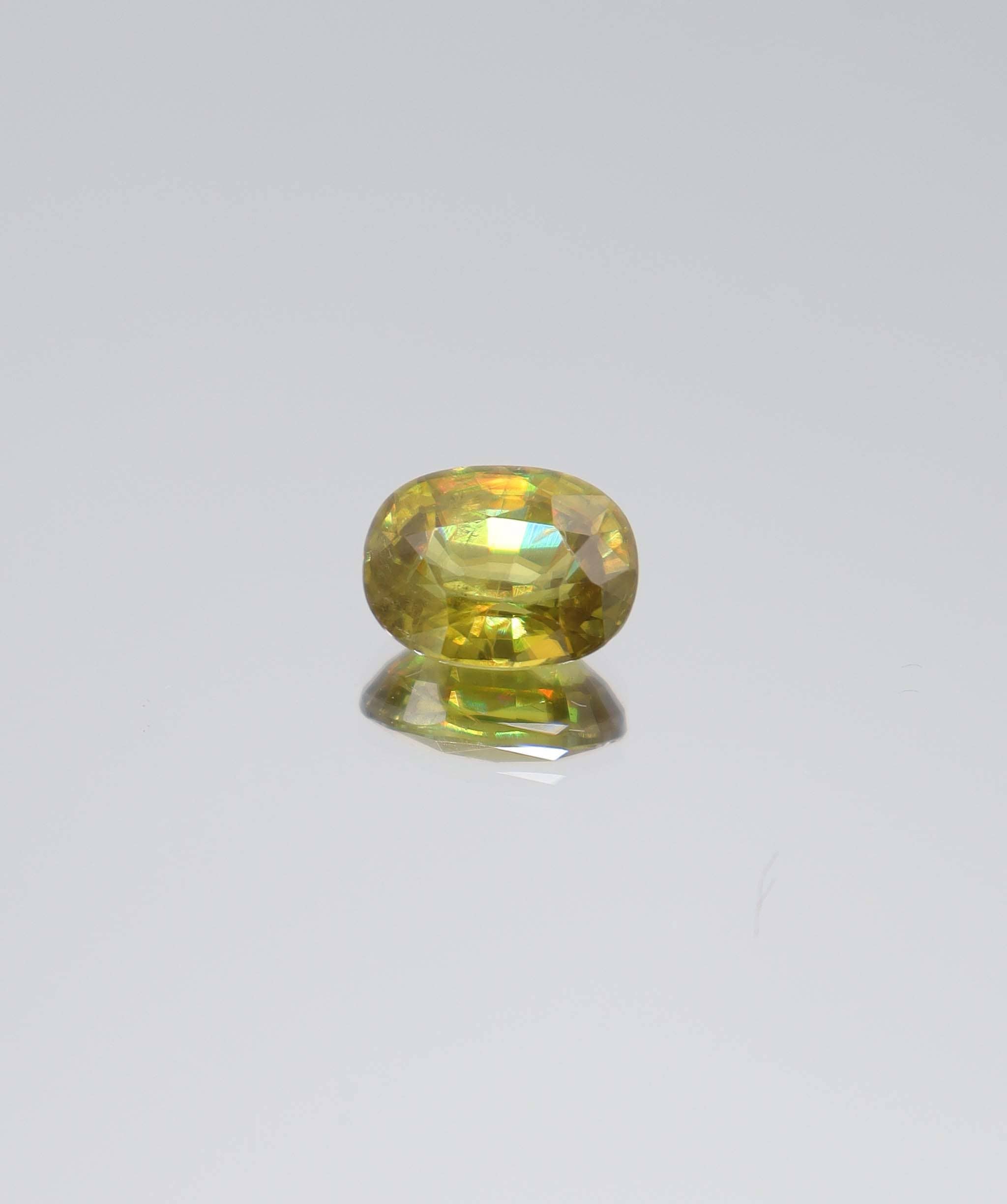 Luxury Promise 3.26ct Sphene Oval DXBCS5870