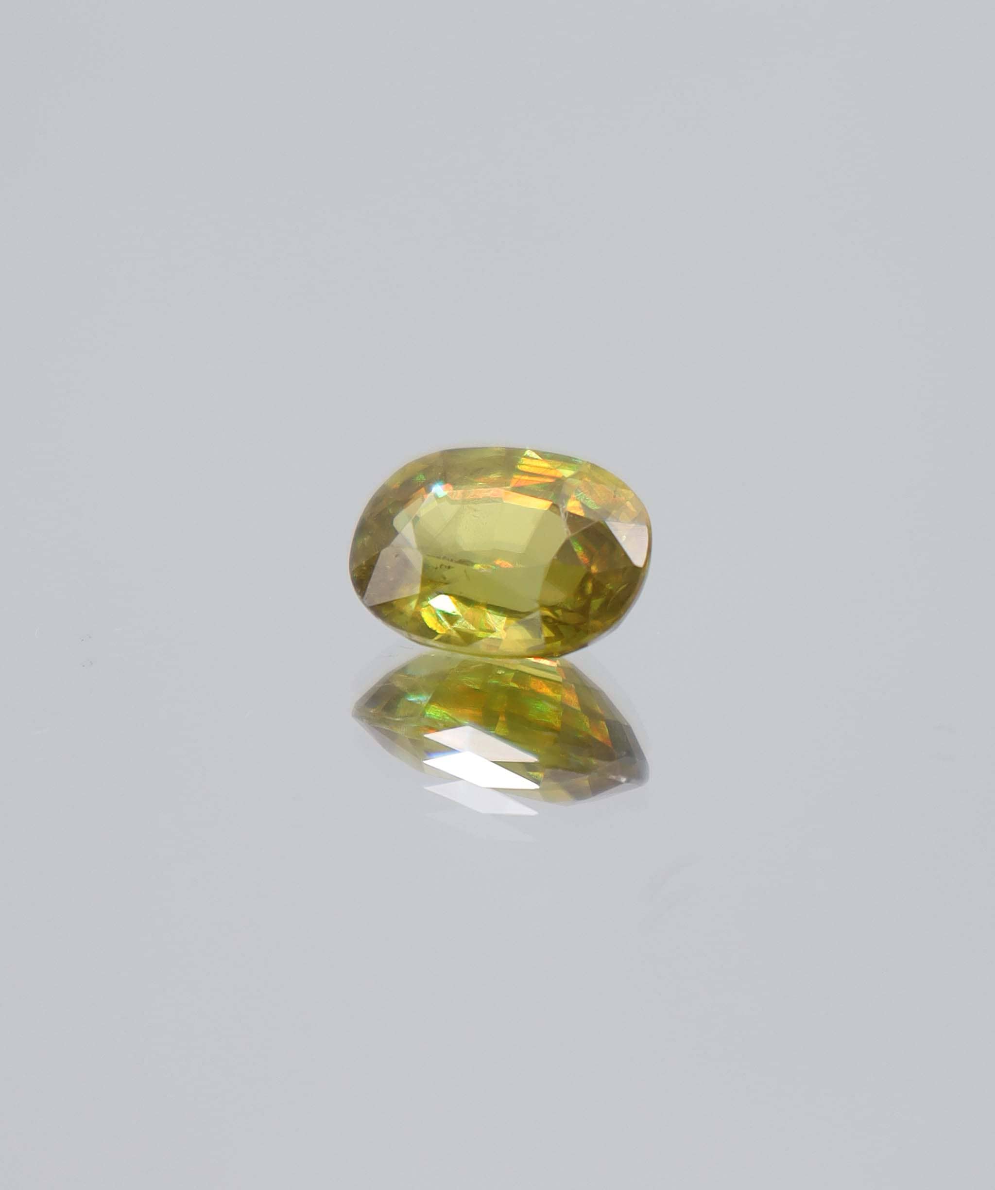 Luxury Promise 3.26ct Sphene Oval DXBCS5870