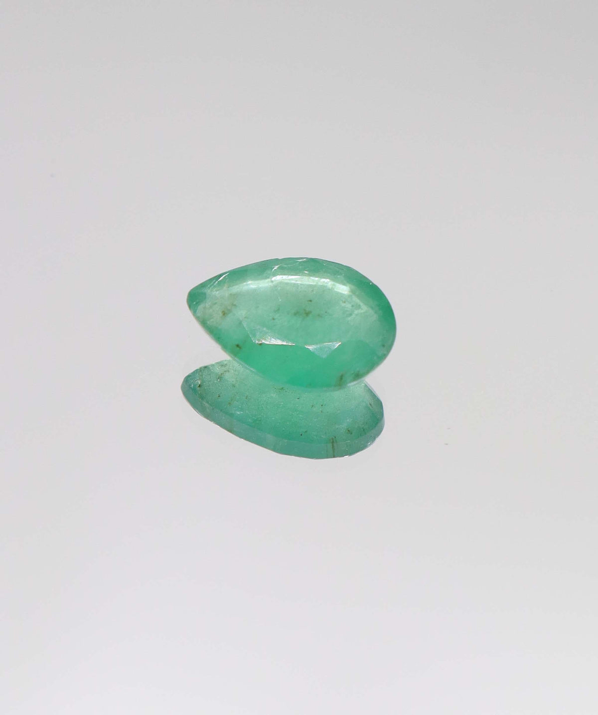 Luxury Promise 3.4ct Pear Natural Zambian Emerald DXBCS6433