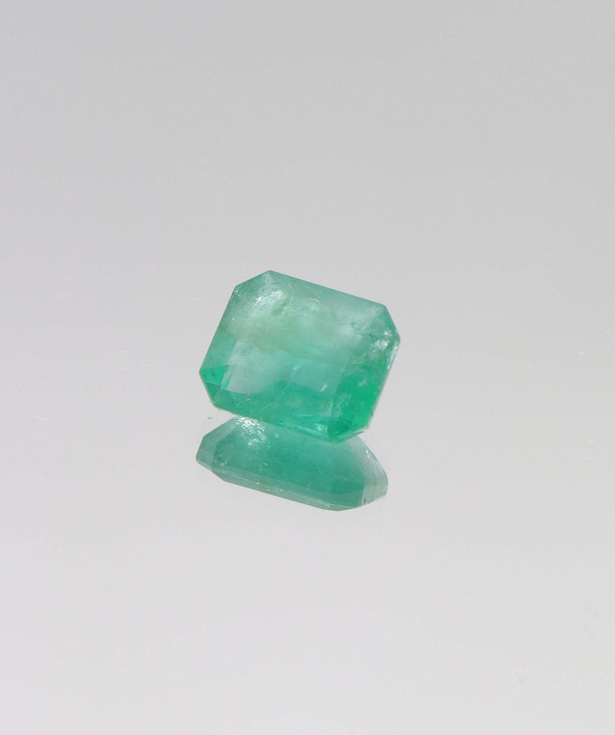 Luxury Promise 3.65ct Emerald Cut Natural Zambian Emerald DXBCS6405